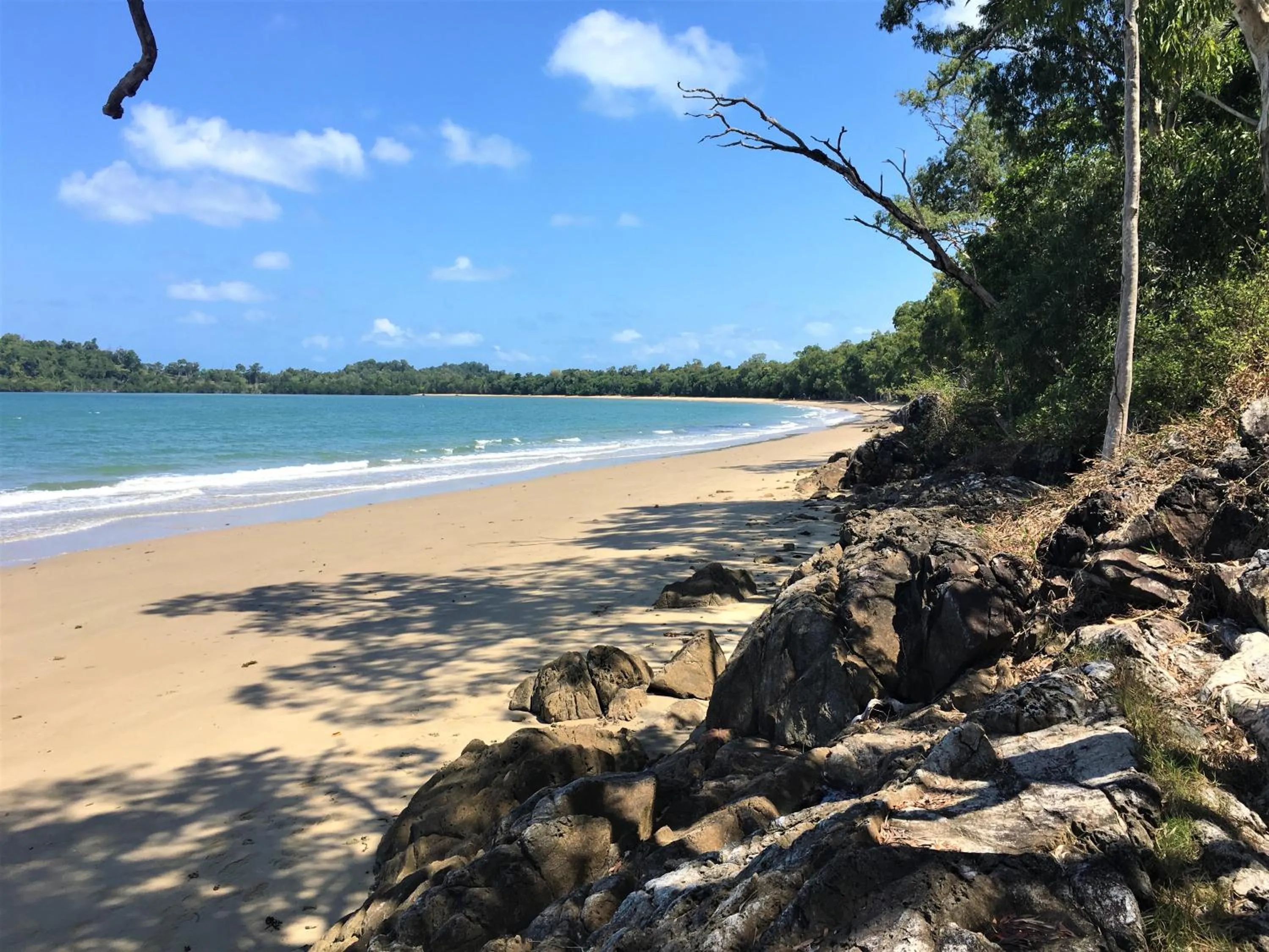 Beach in Licuala Lodge