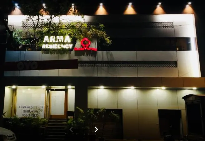 Facade/entrance in Hotel Arma Residency