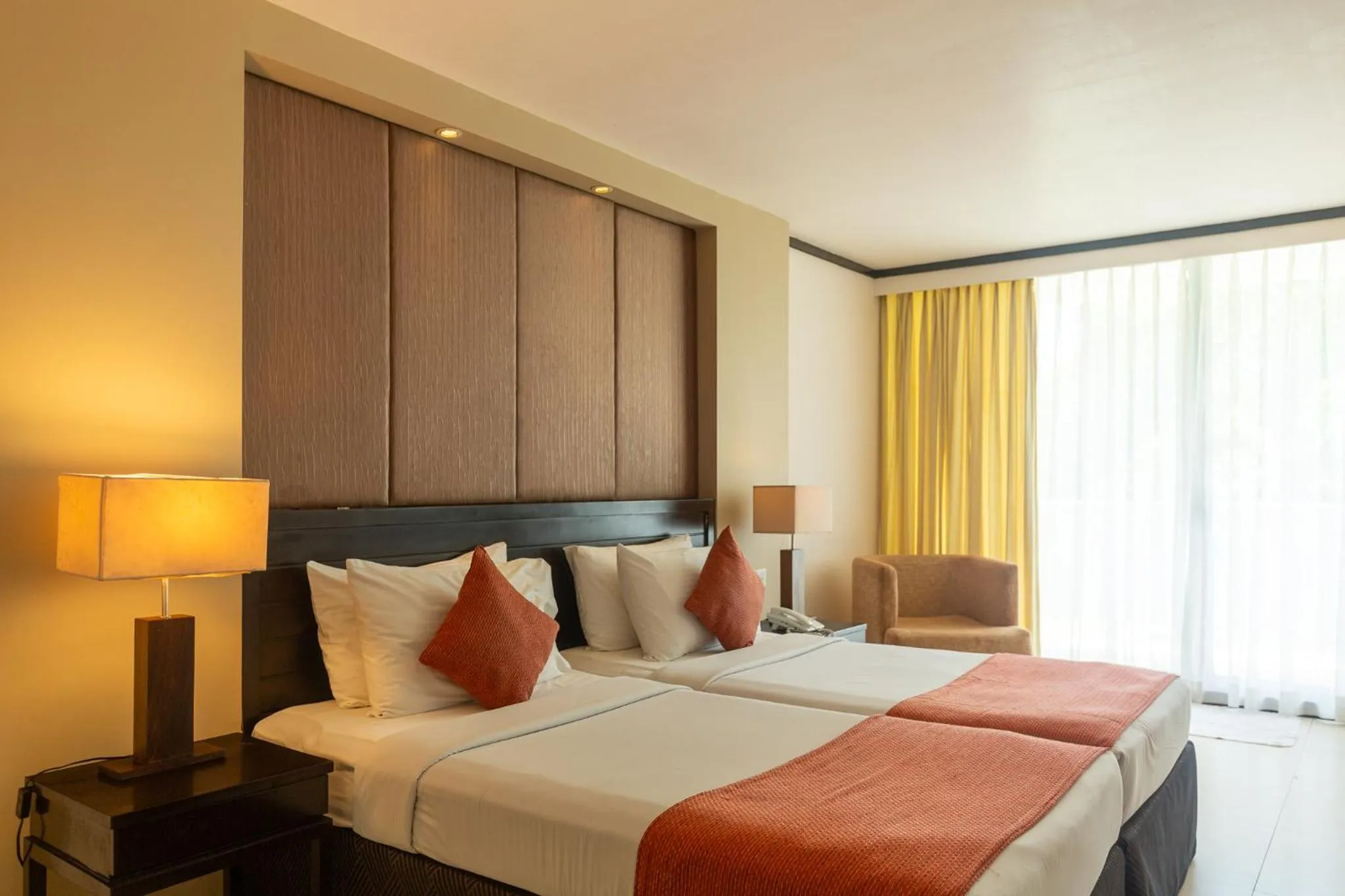 Bedroom, Bed in Pegasus Reef - A Beach Resort in Colombo