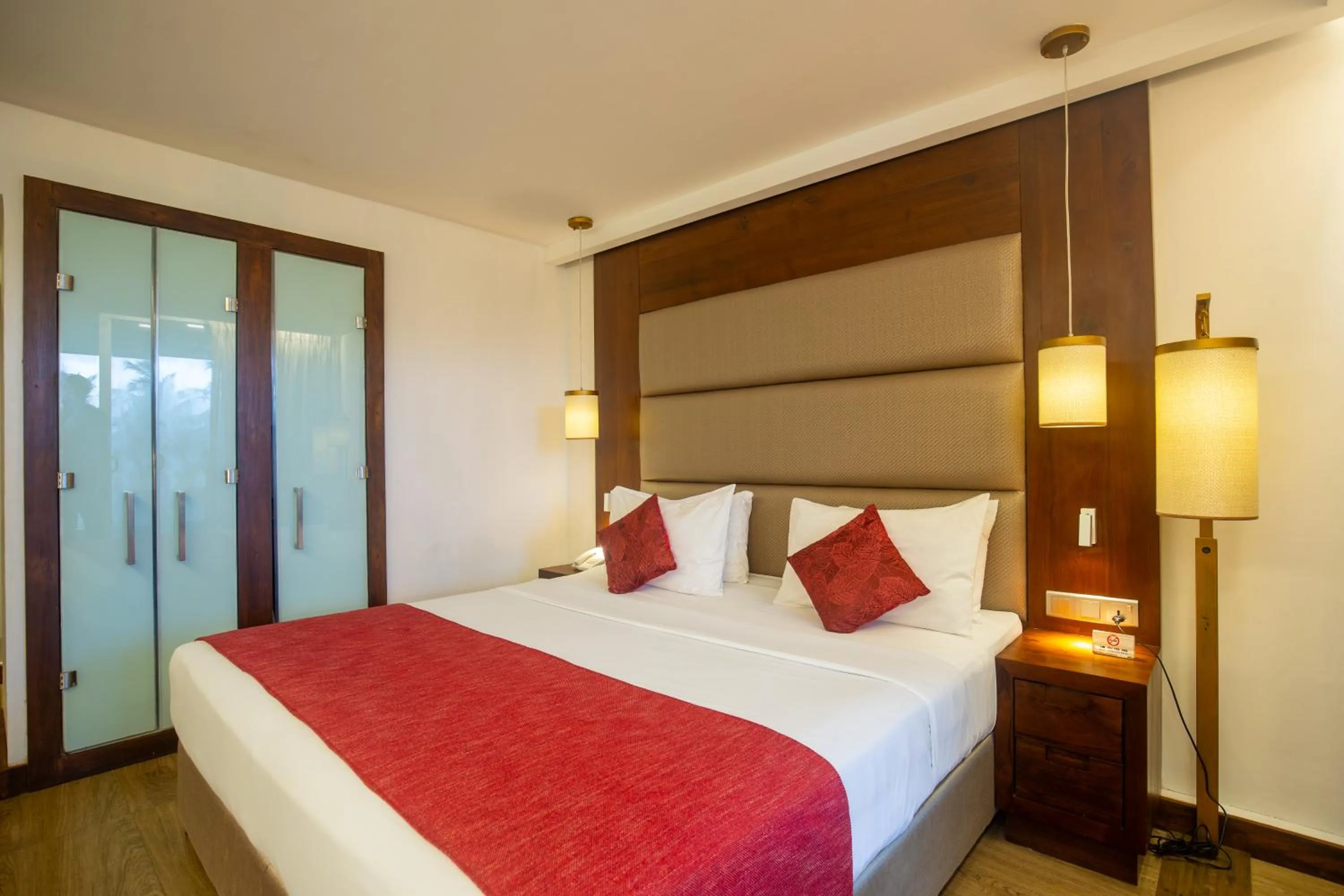 Bedroom, Bed in Pegasus Reef - A Beach Resort in Colombo