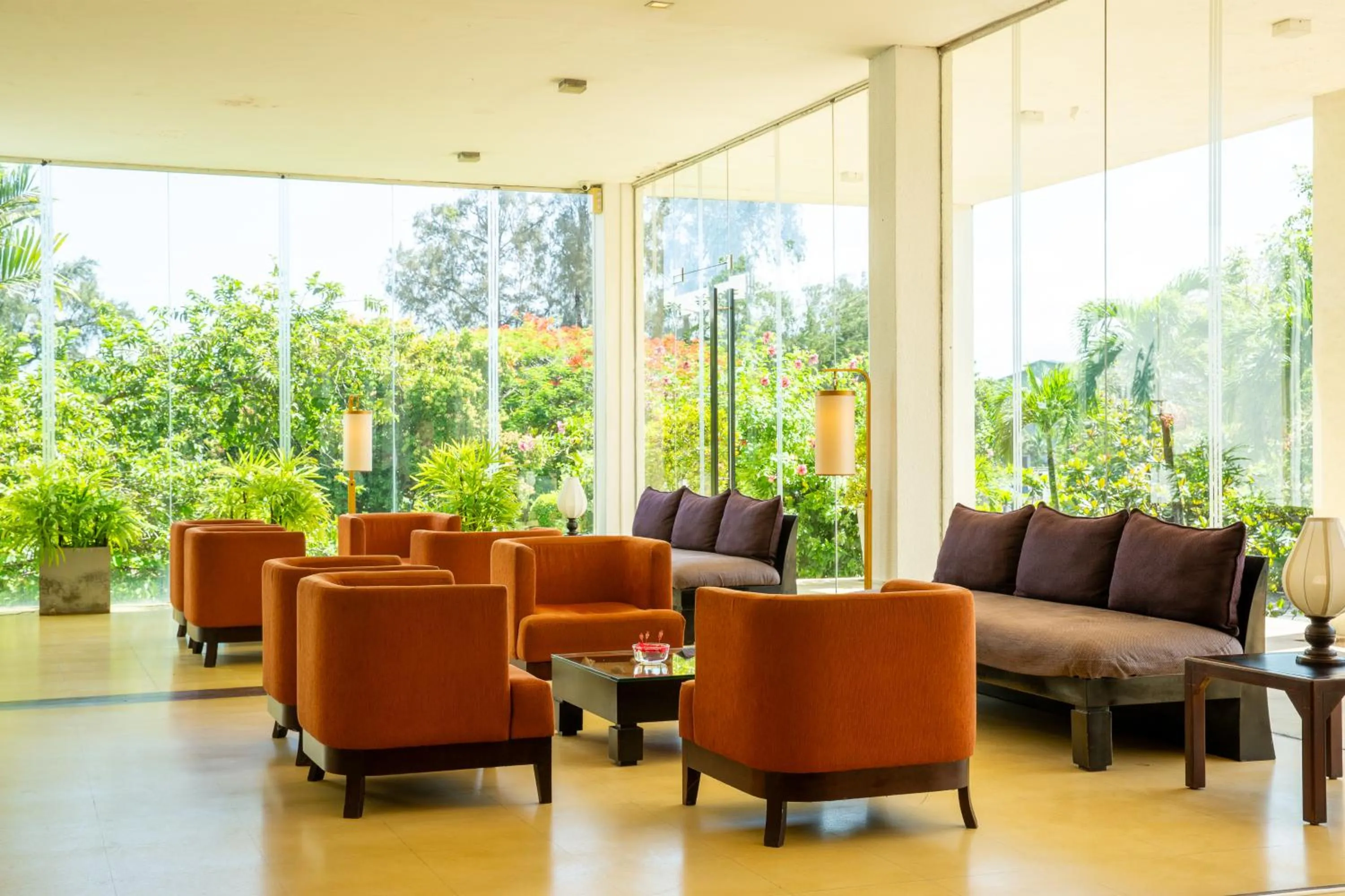 Seating area in Pegasus Reef - A Beach Resort in Colombo