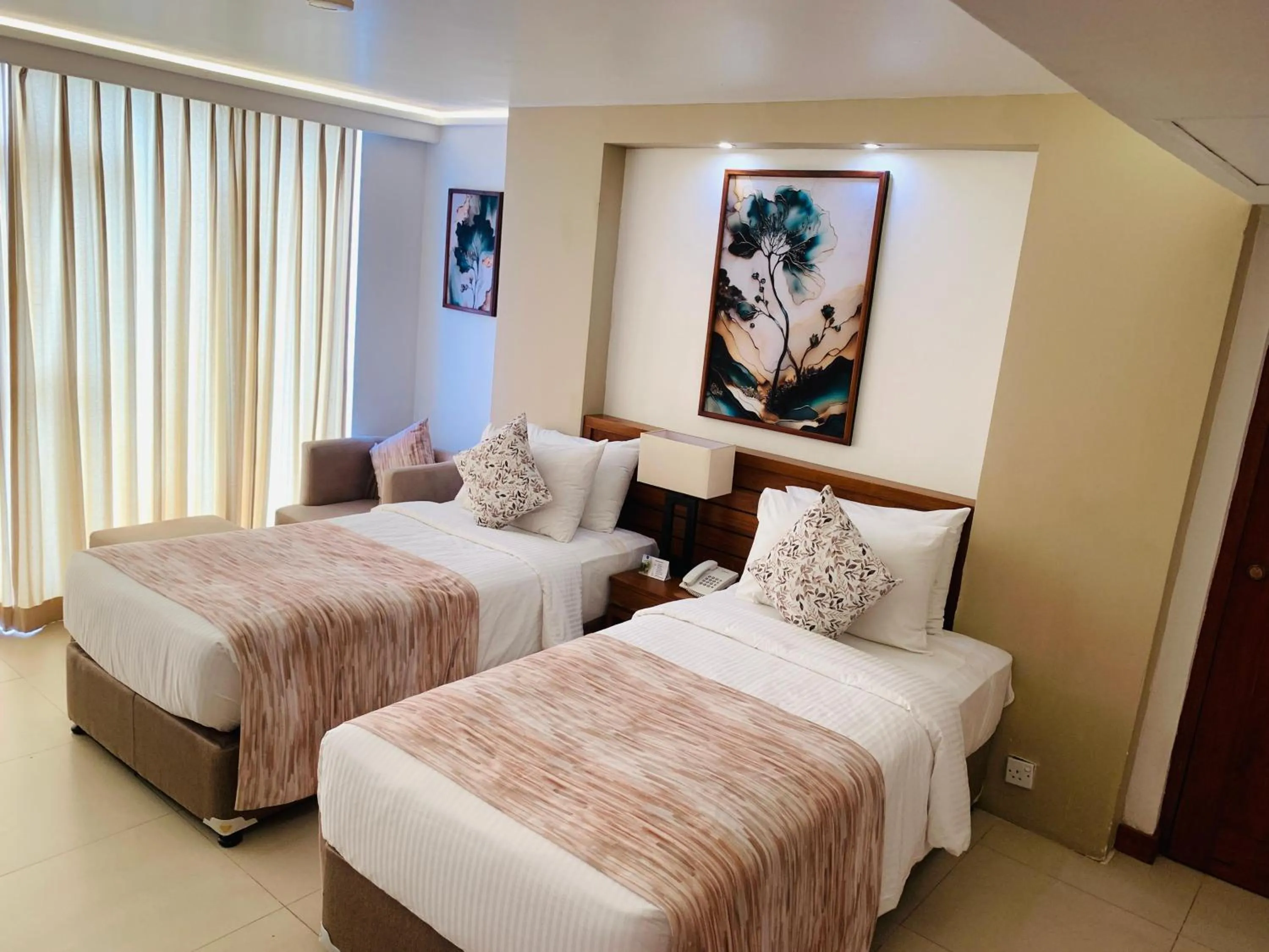 Bedroom, Bed in Pegasus Reef - A Beach Resort in Colombo