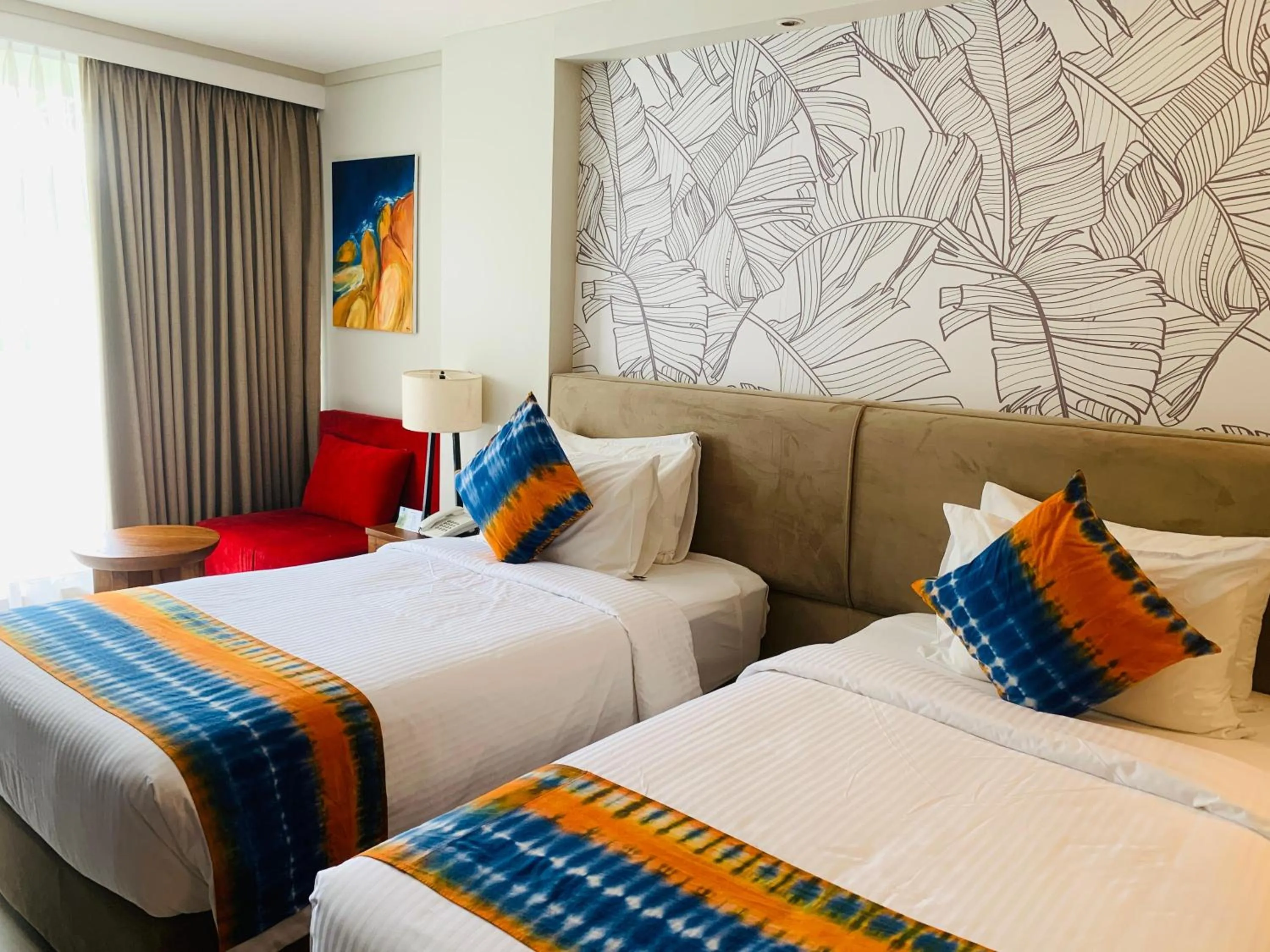 Bedroom, Bed in Pegasus Reef - A Beach Resort in Colombo