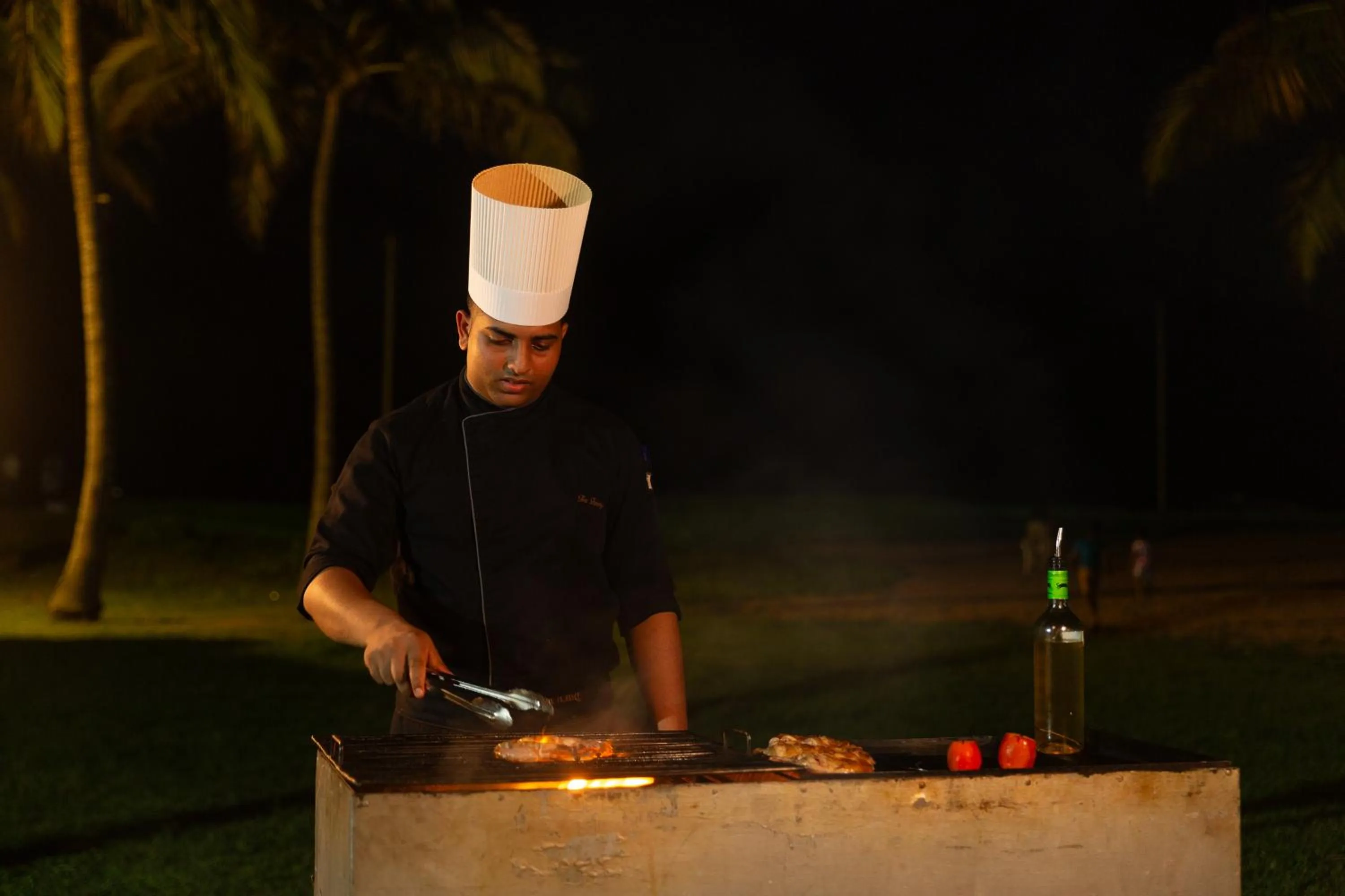 BBQ facilities in Pegasus Reef - A Beach Resort in Colombo