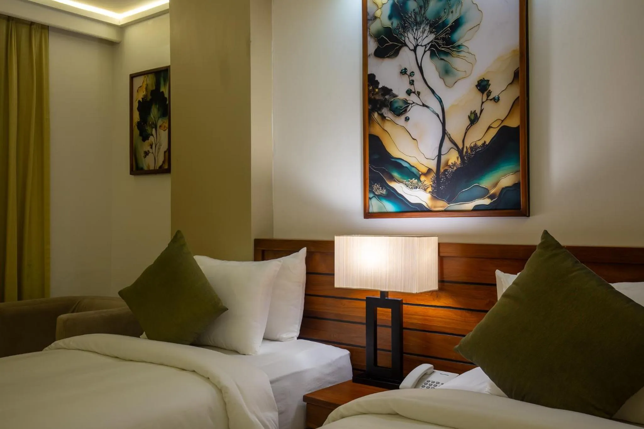 Bed in Pegasus Reef - A Beach Resort in Colombo
