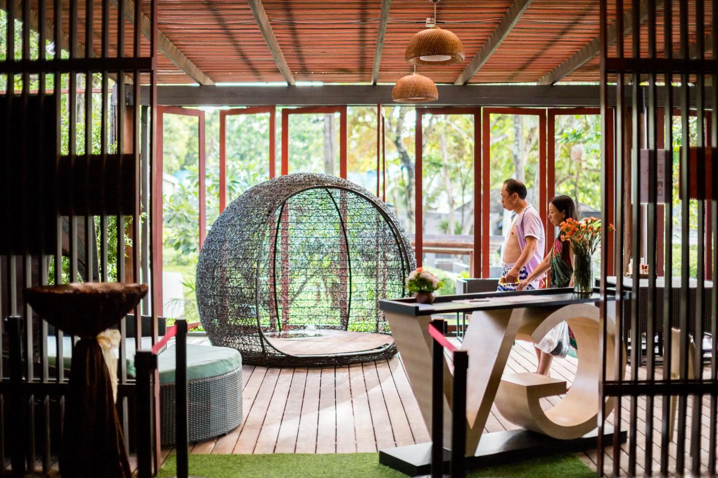 Swimming pool in Samed Grandview Resort