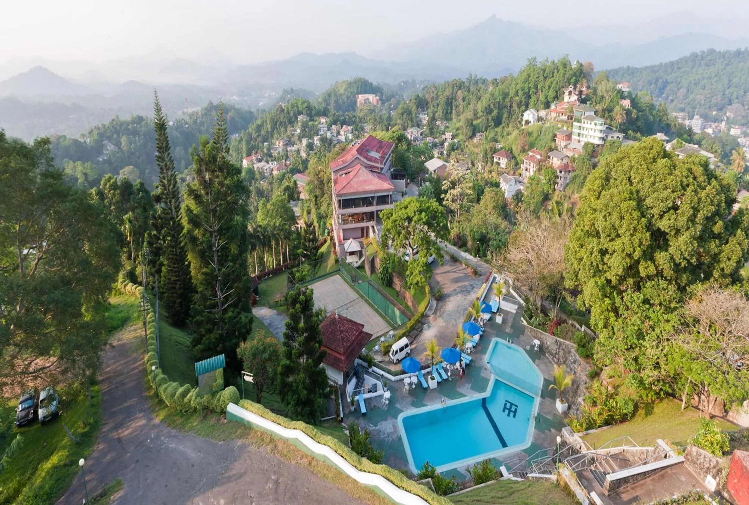 Mountain view in Hotel Topaz