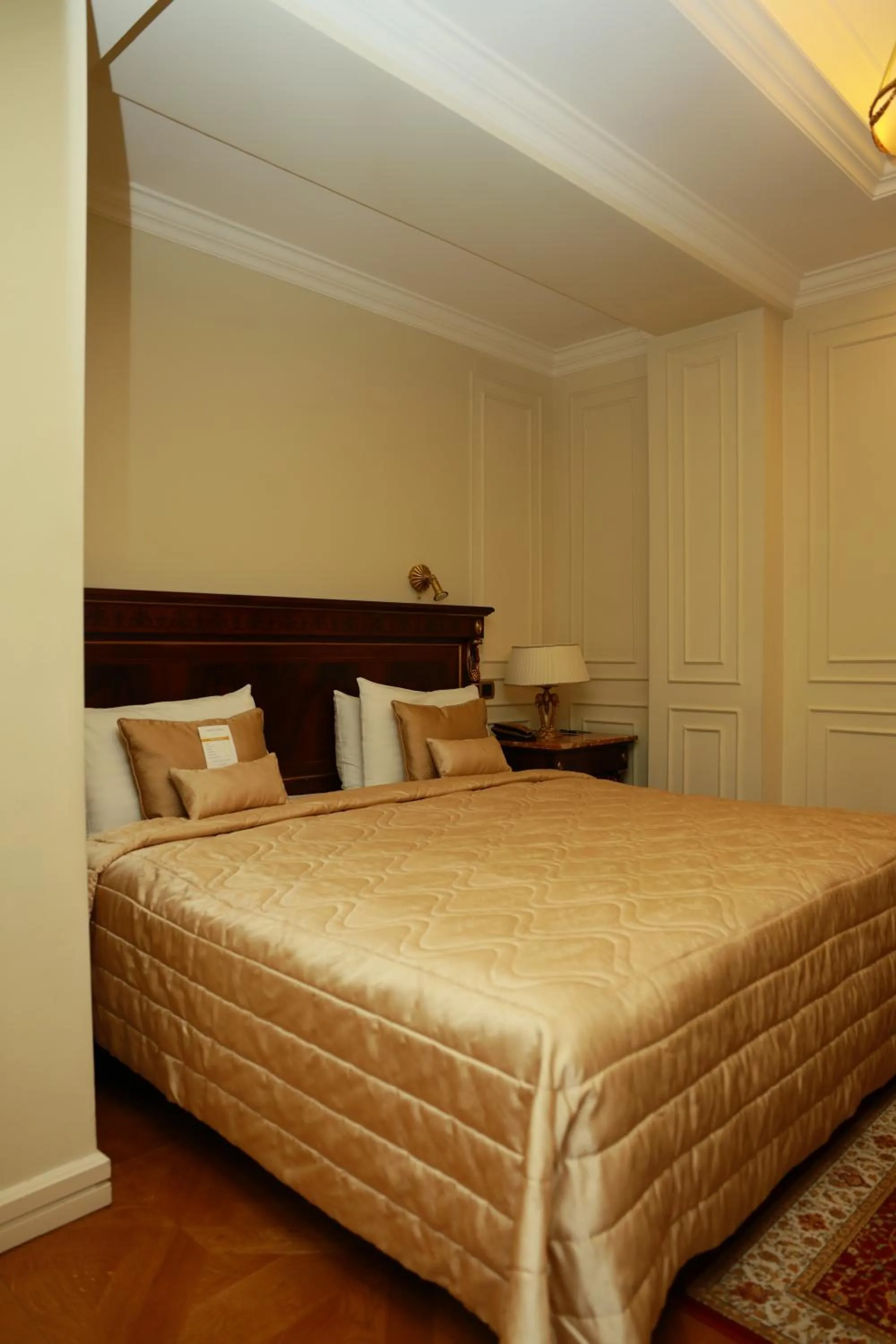 Bed in Golden Palace Hotel Yerevan