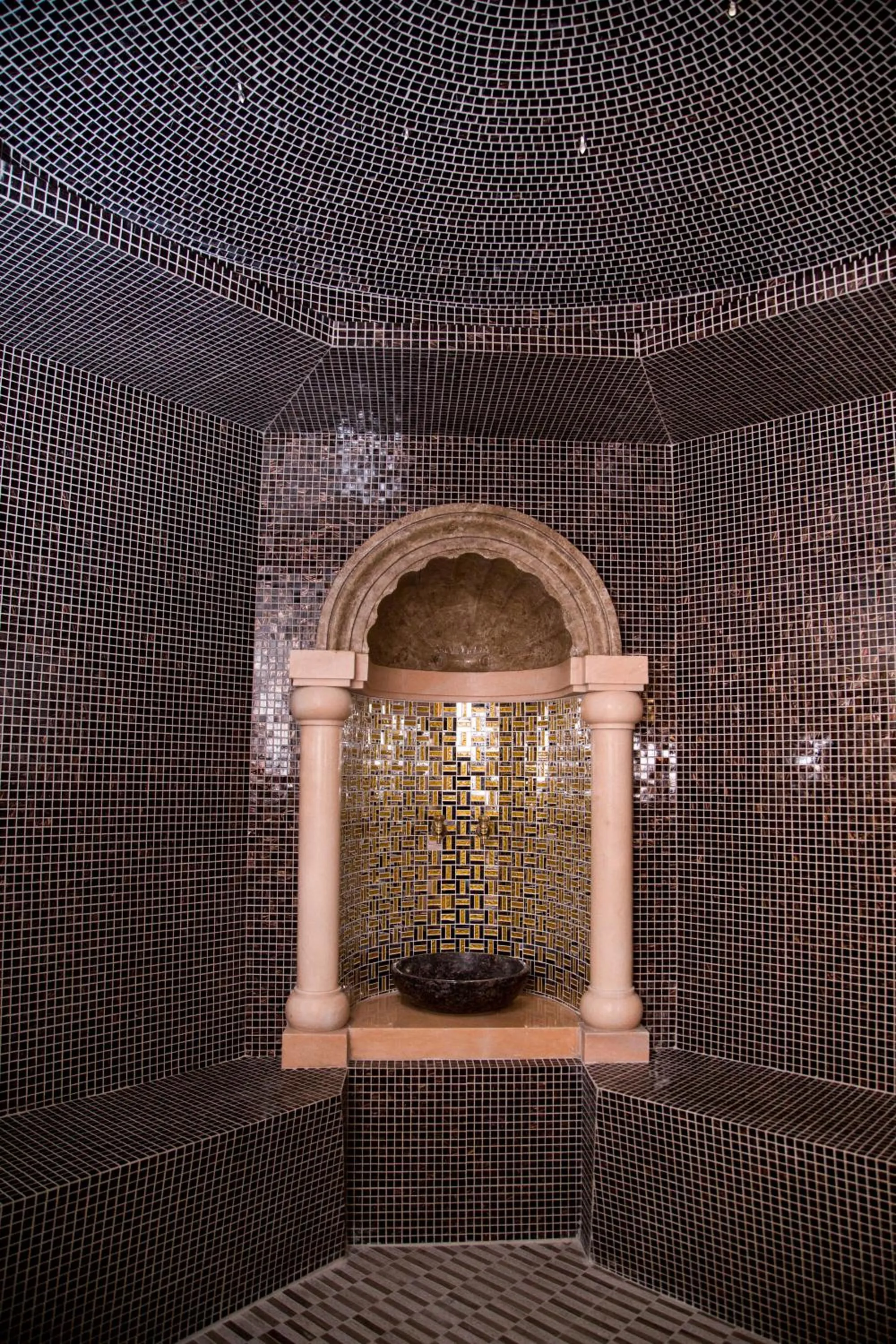 Steam room in Golden Palace Hotel Yerevan