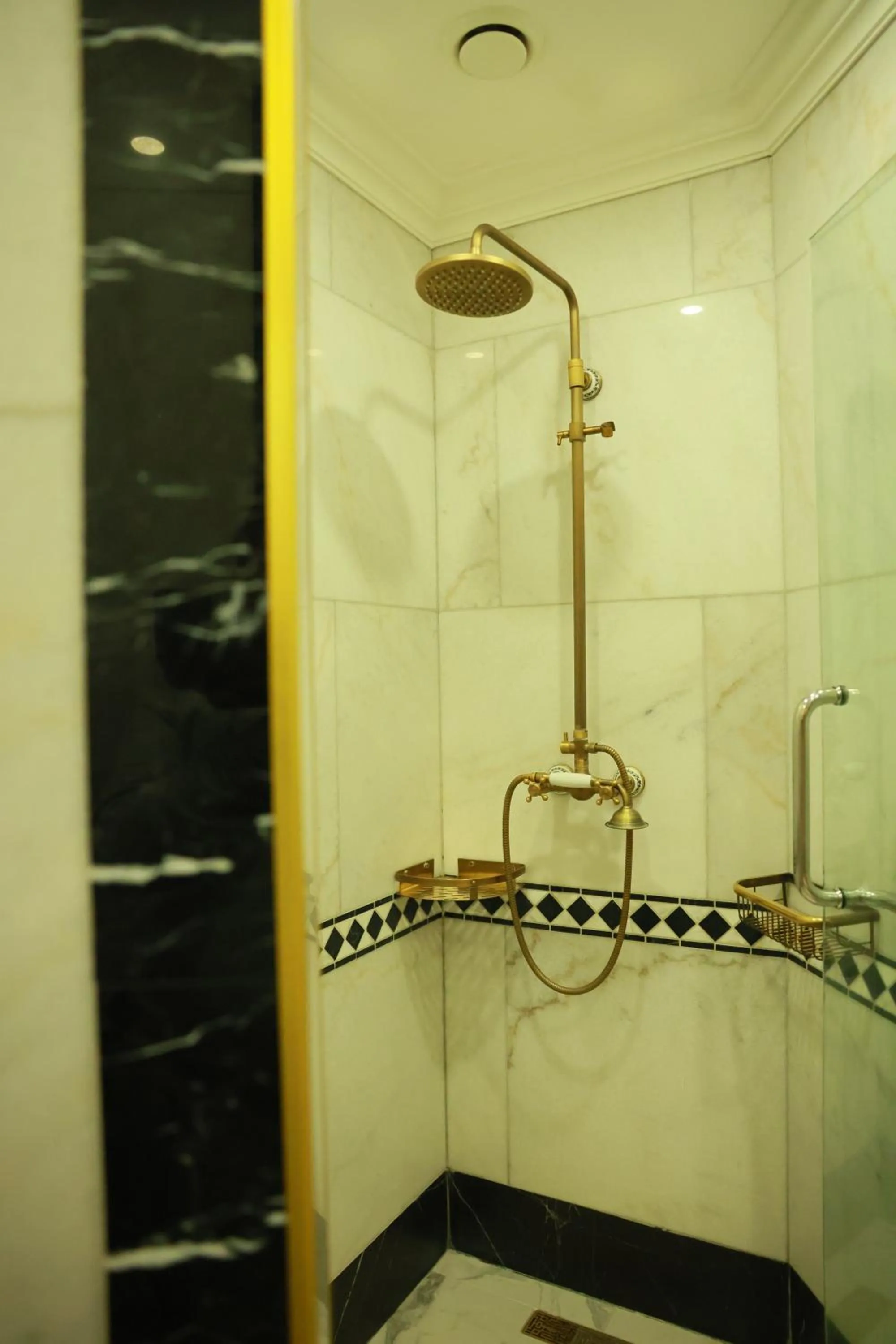 Shower in Golden Palace Hotel Yerevan