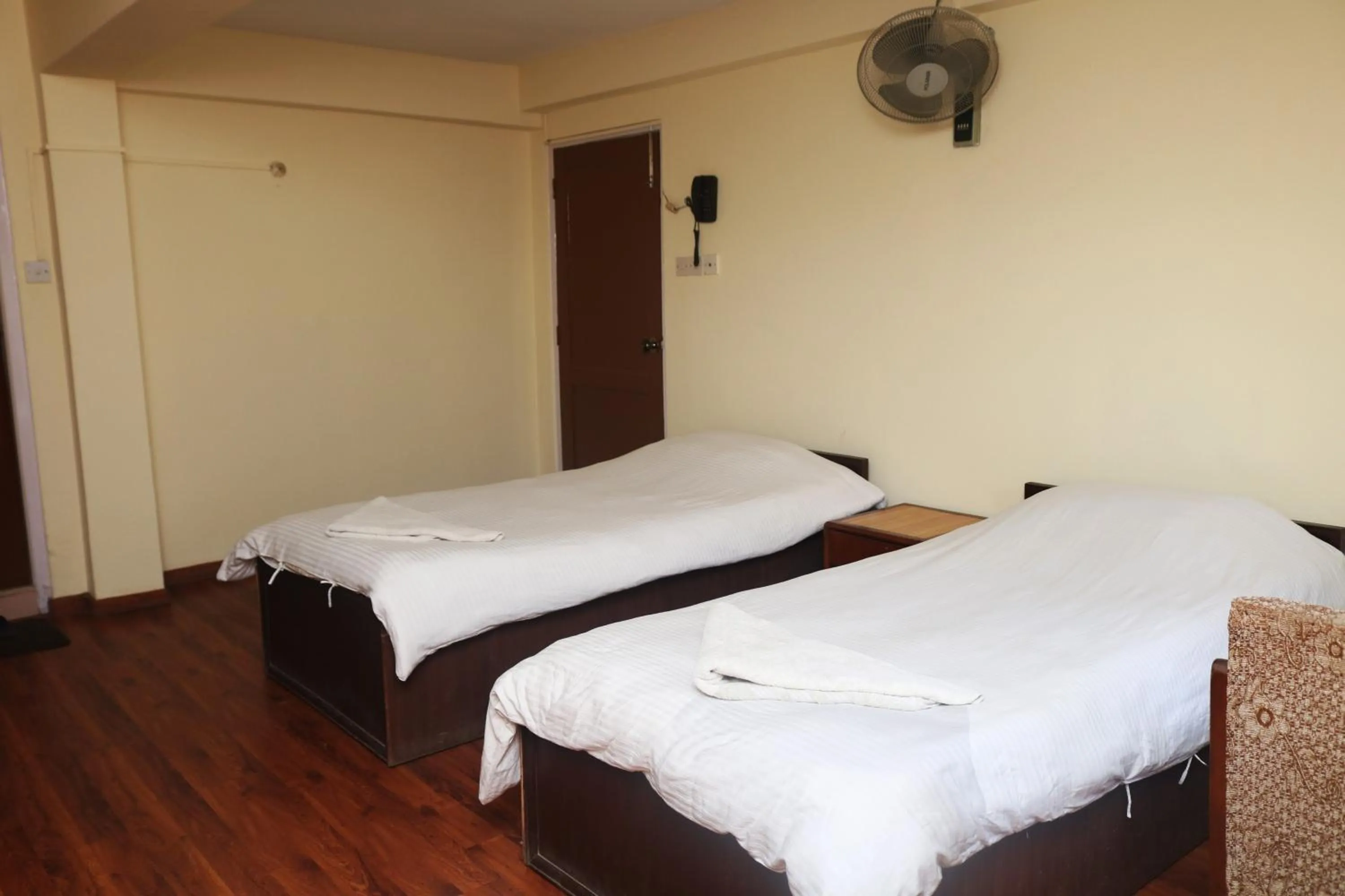 Bed in Kathmandu Madhuban Guest House