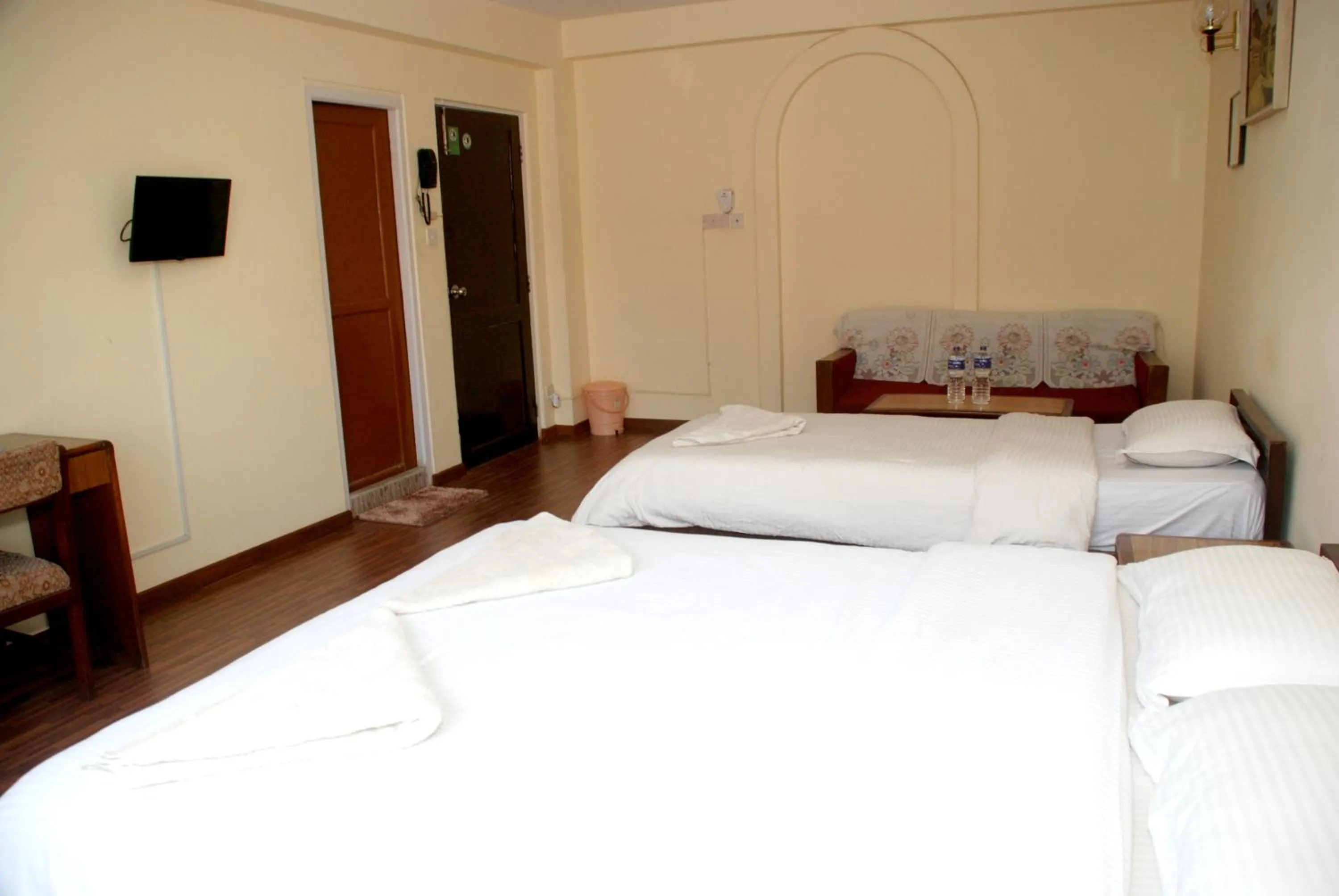 Bed in Kathmandu Madhuban Guest House