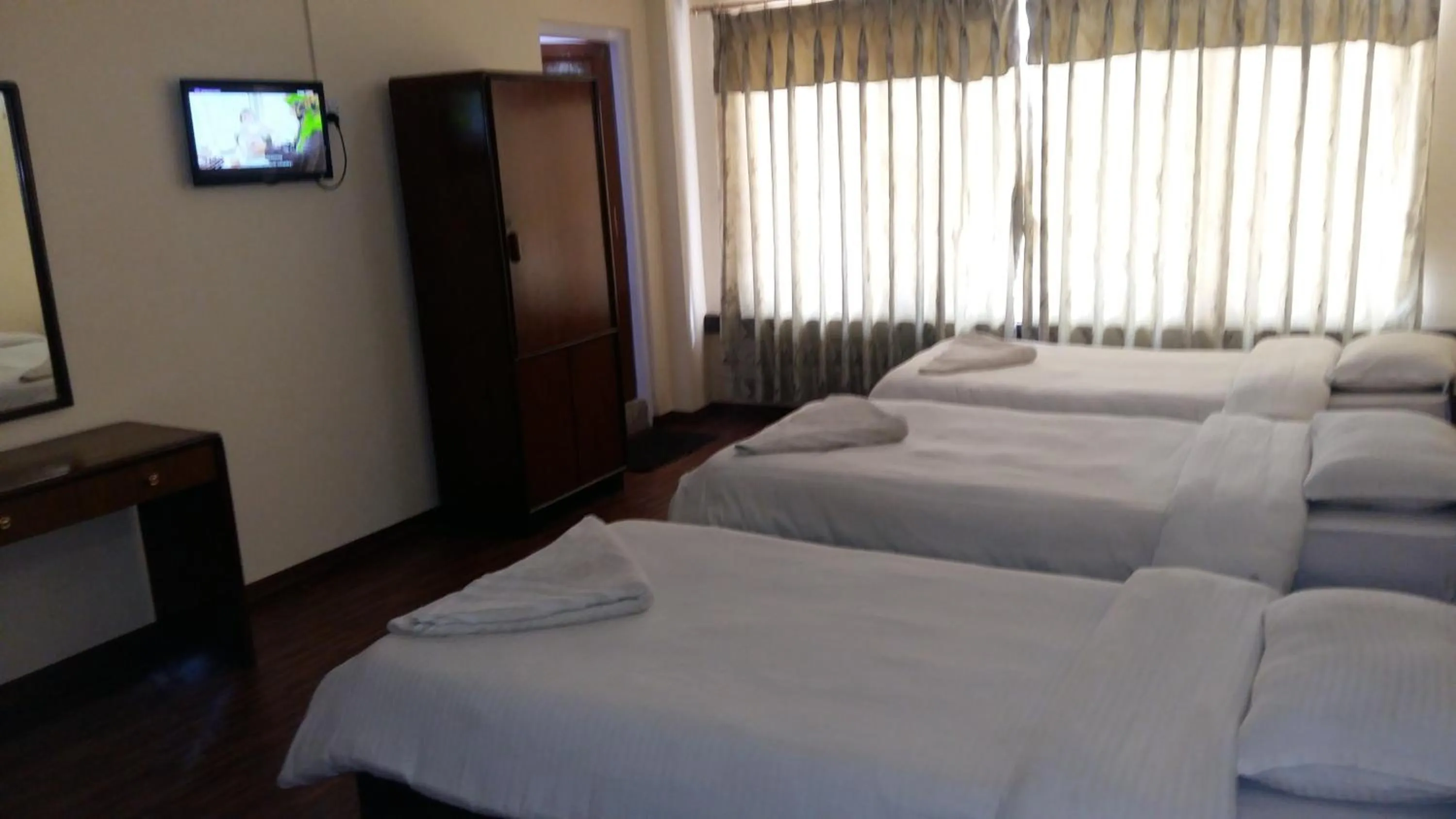 Bed in Kathmandu Madhuban Guest House