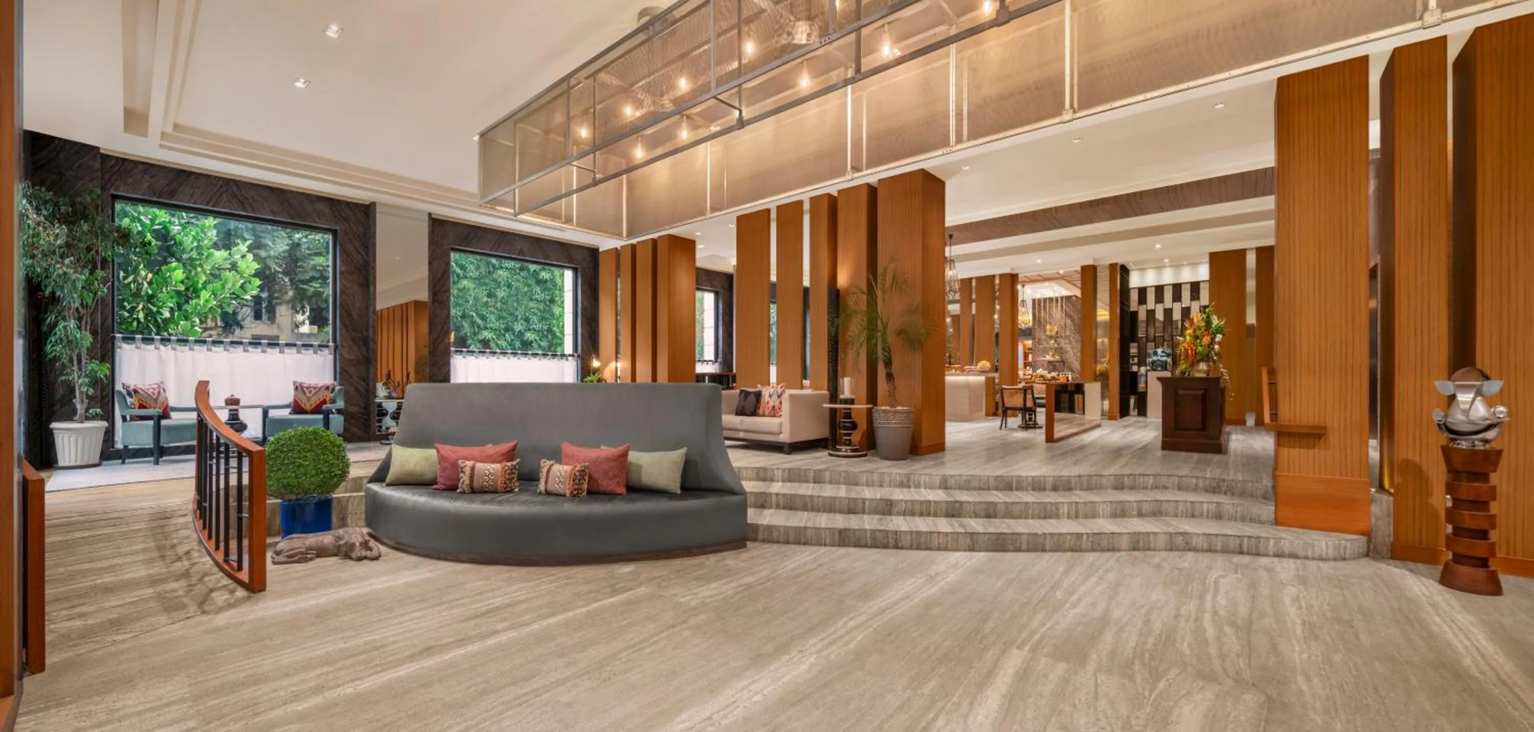 Lobby or reception in The Raintree, St. Mary’s Road