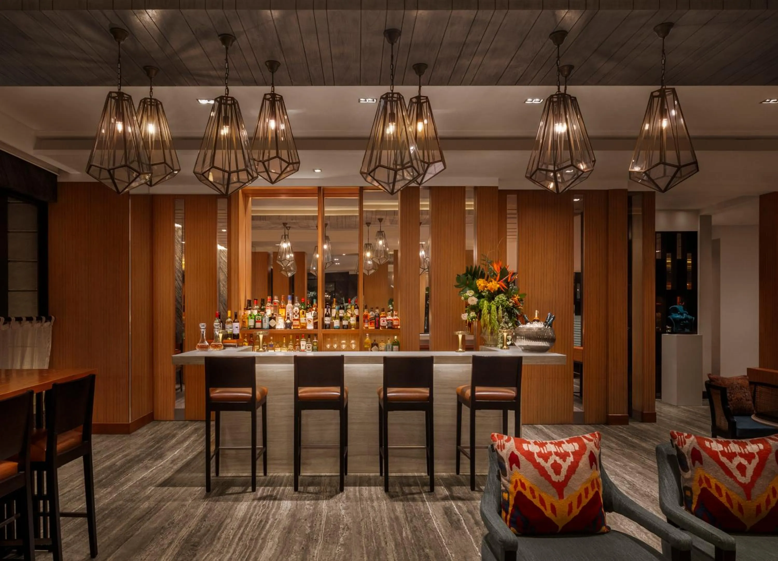 Lounge or bar in The Raintree, St. Mary’s Road