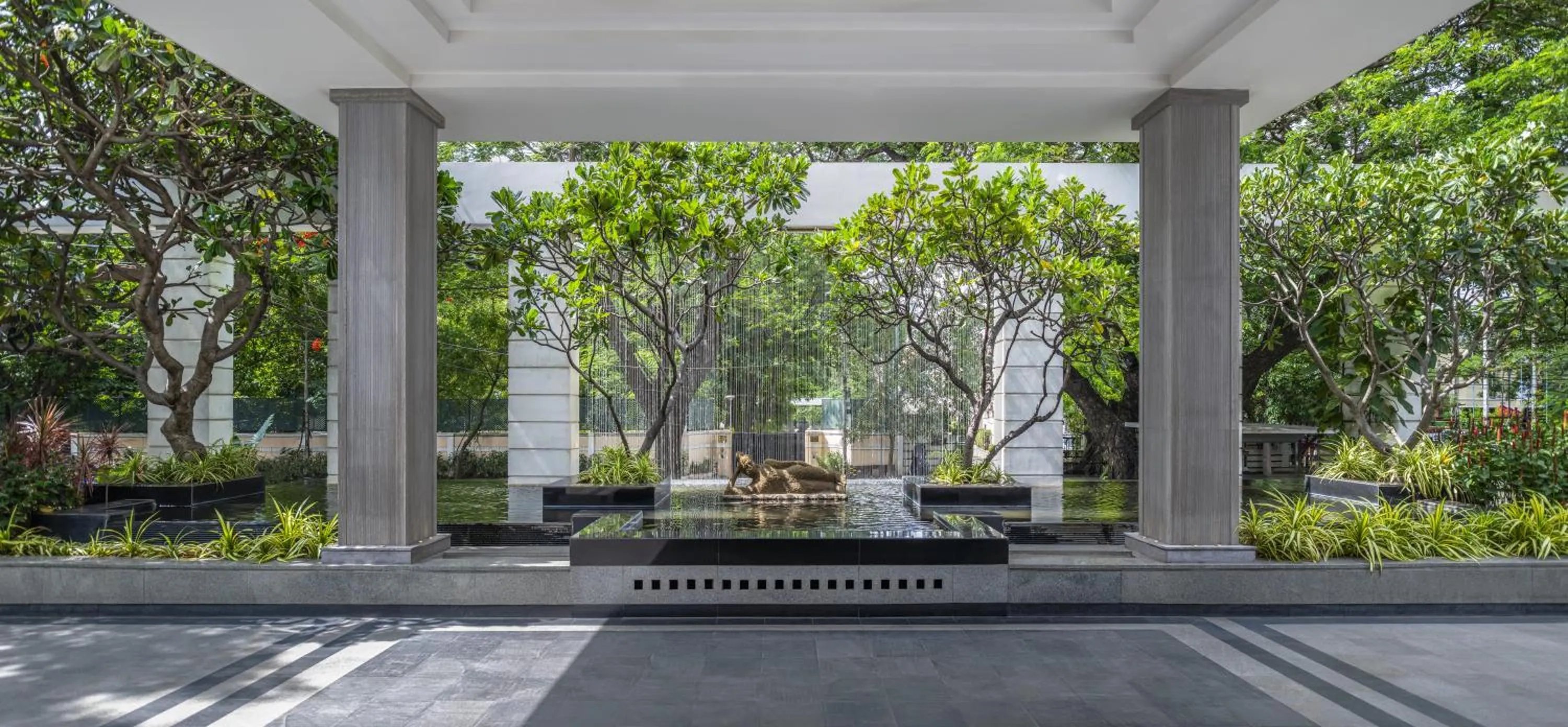 Garden in The Raintree, St. Mary’s Road