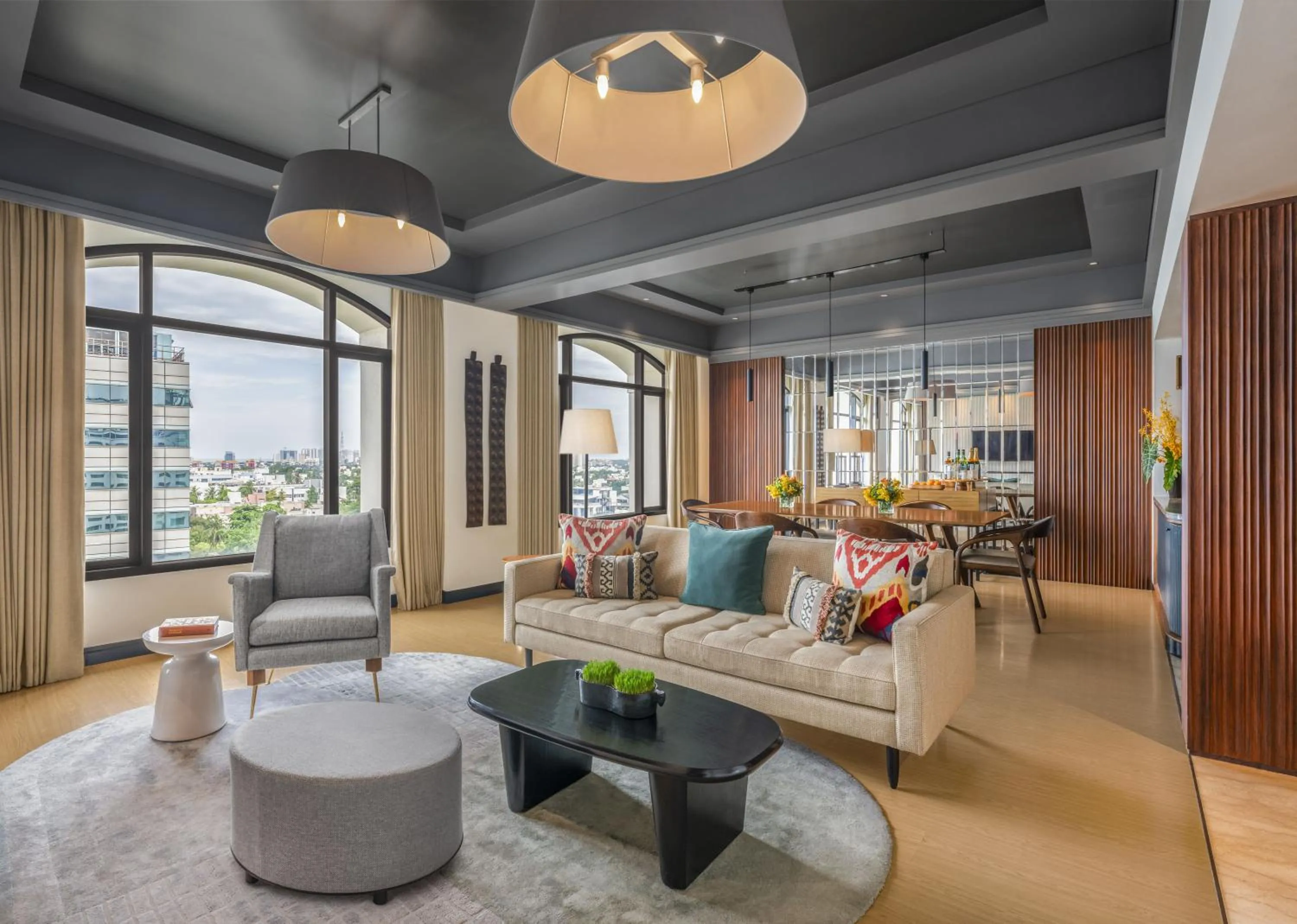 Living room in The Raintree, St. Mary’s Road