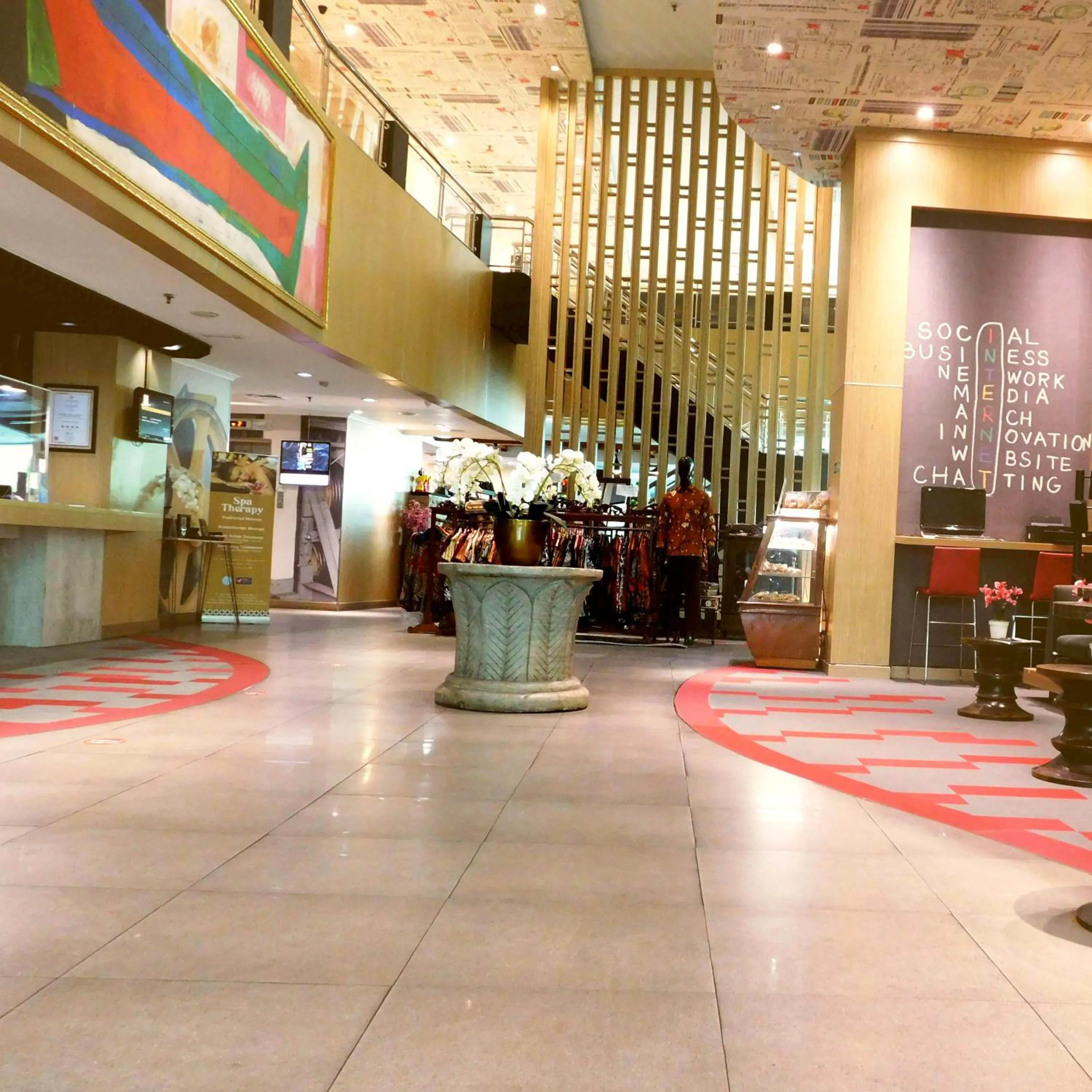 Lobby or reception in Tamarin Hotel Jakarta manage by Vib Hospitality Management