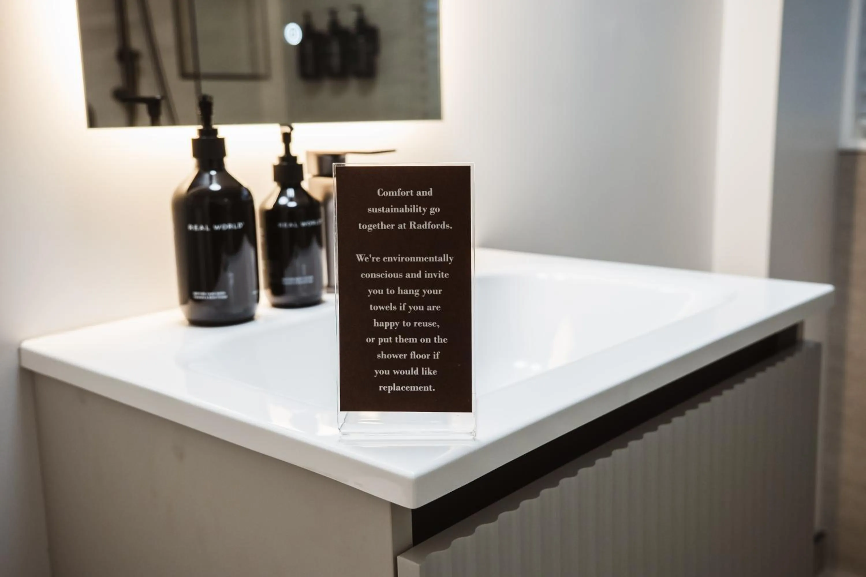 Bathroom in Radfords on the Lake