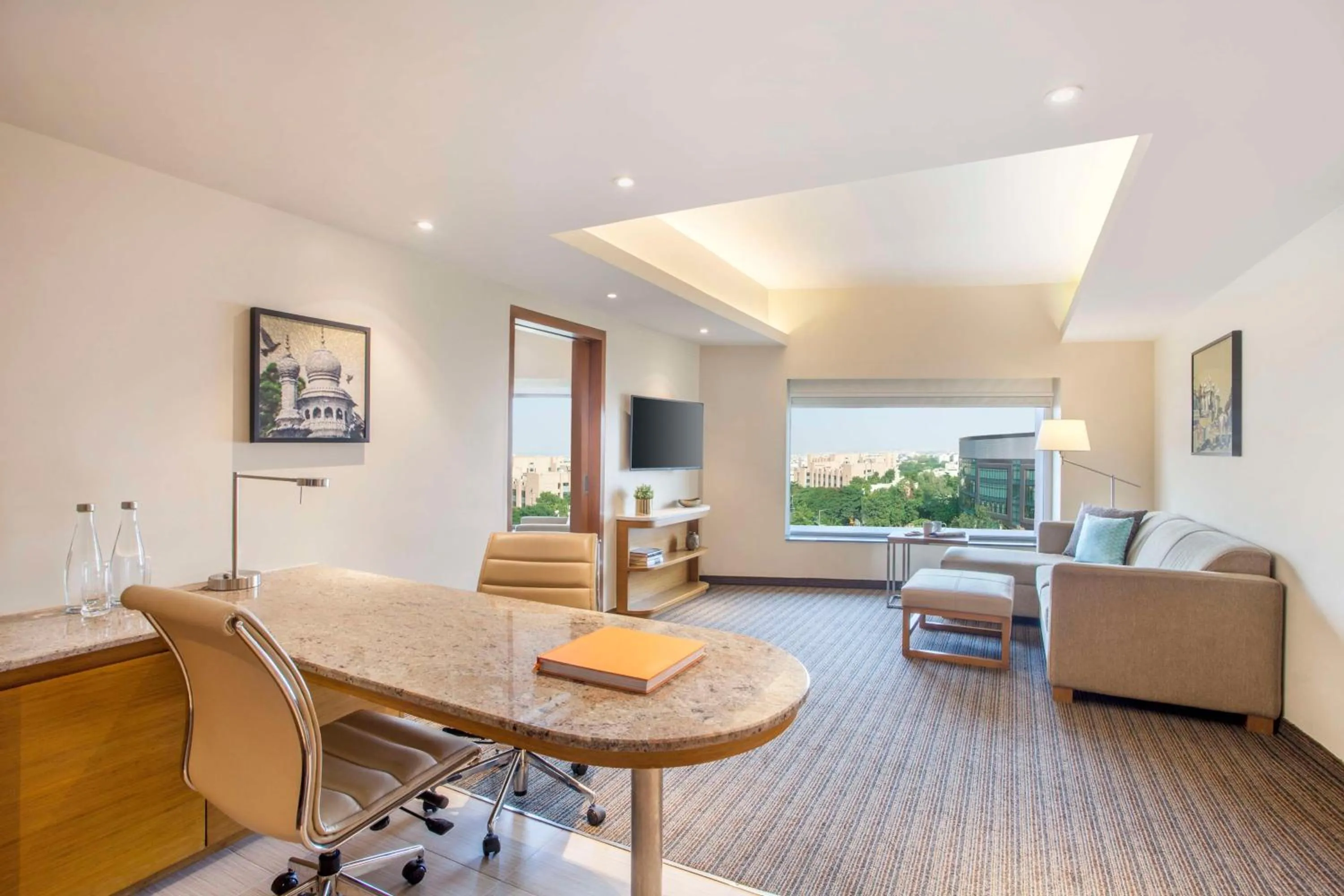 Photo of the whole room in Hyatt Place Hyderabad Banjara Hills
