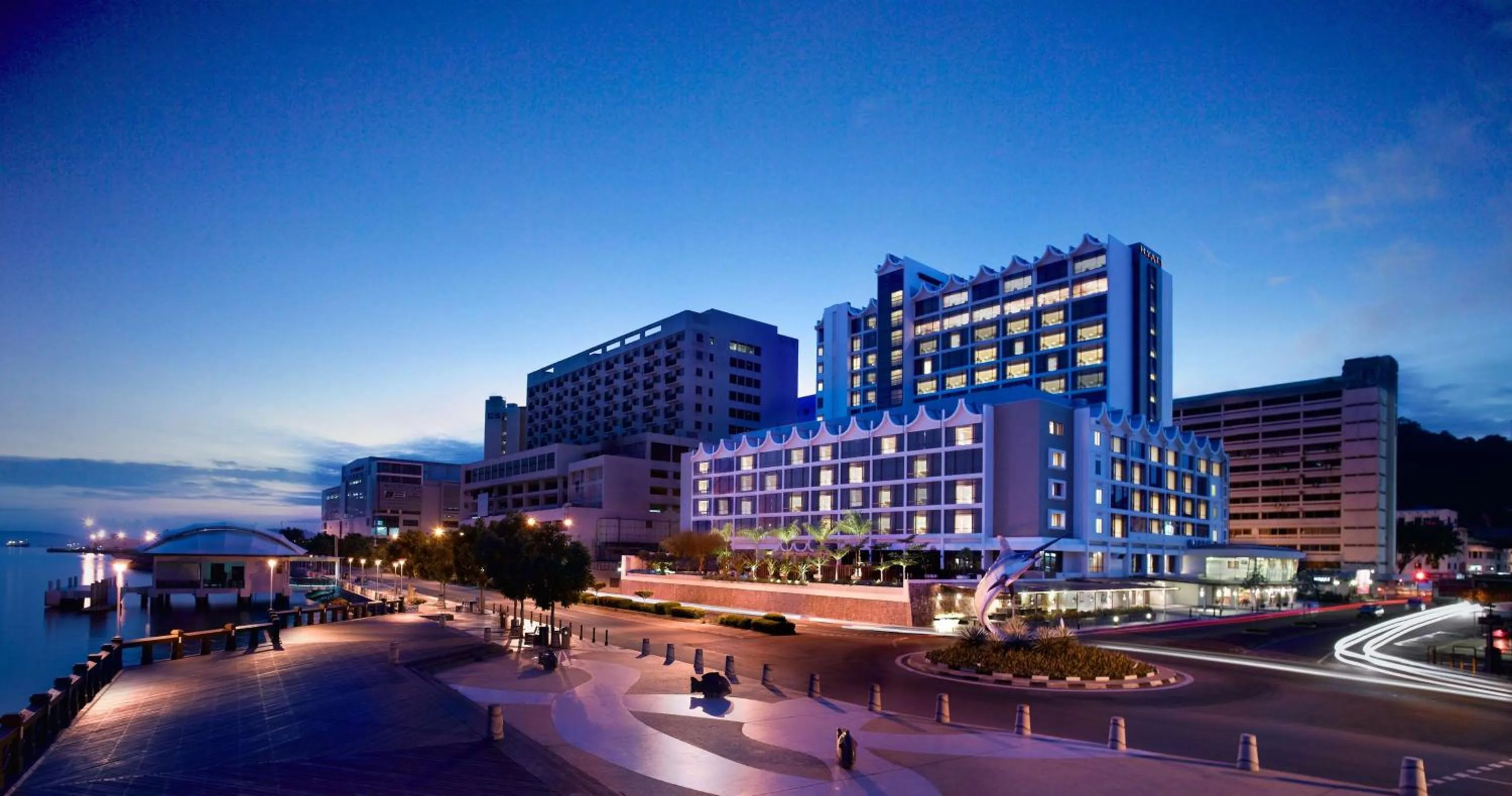 Property building in Hyatt Regency Kinabalu