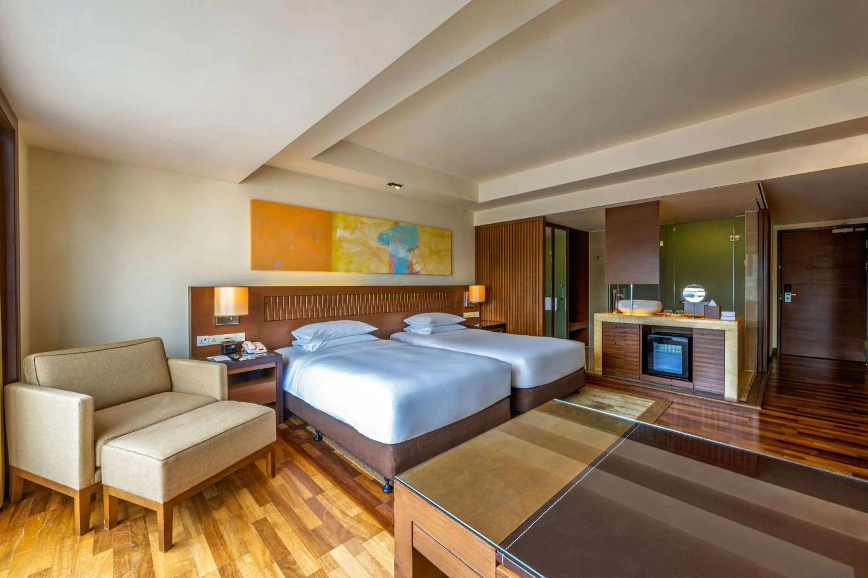 Bedroom, Bed in Hyatt Regency Kinabalu