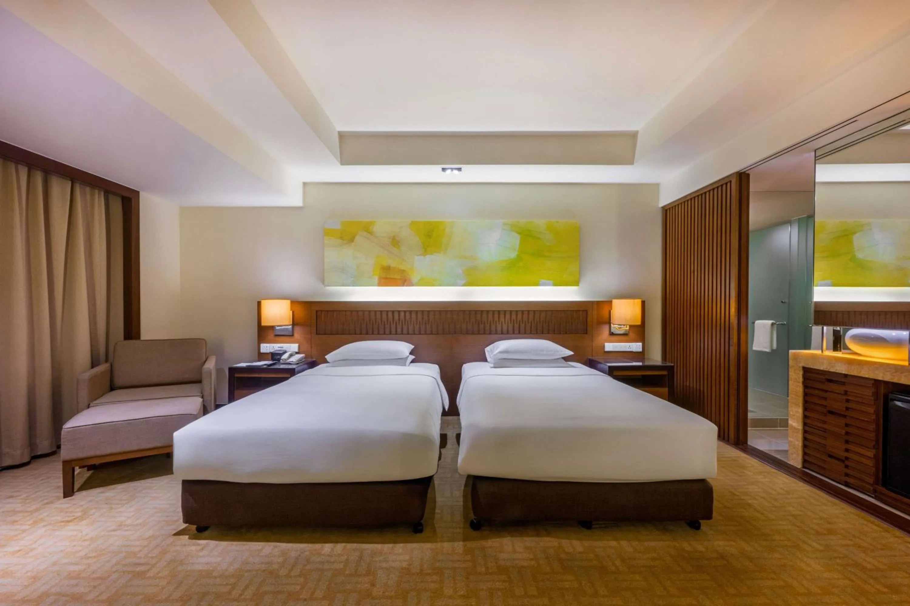 Bedroom, Bed in Hyatt Regency Kinabalu