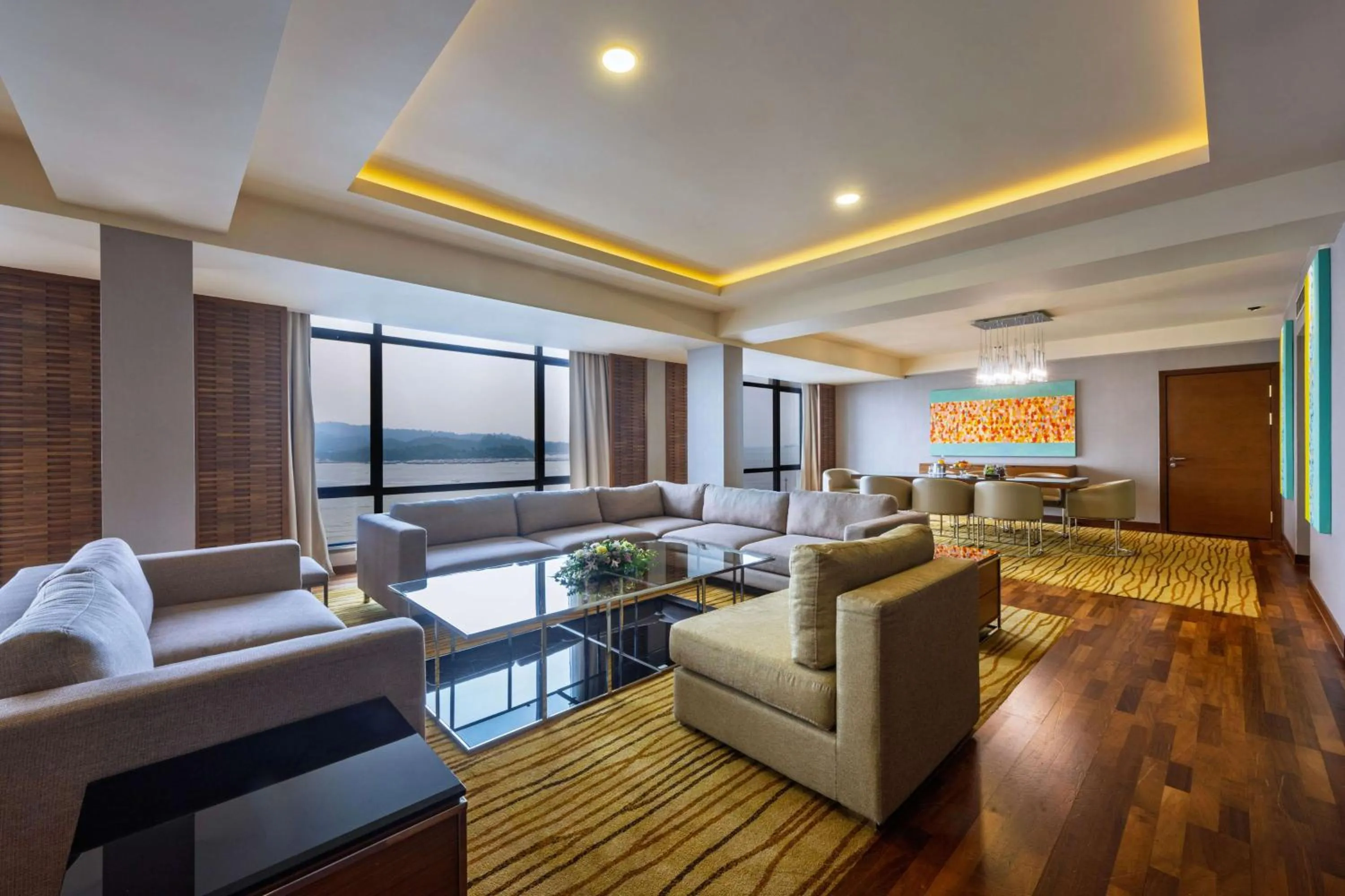 View (from property/room) in Hyatt Regency Kinabalu