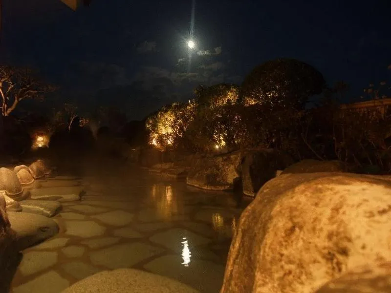 Hot Spring Bath in Saginoyusou