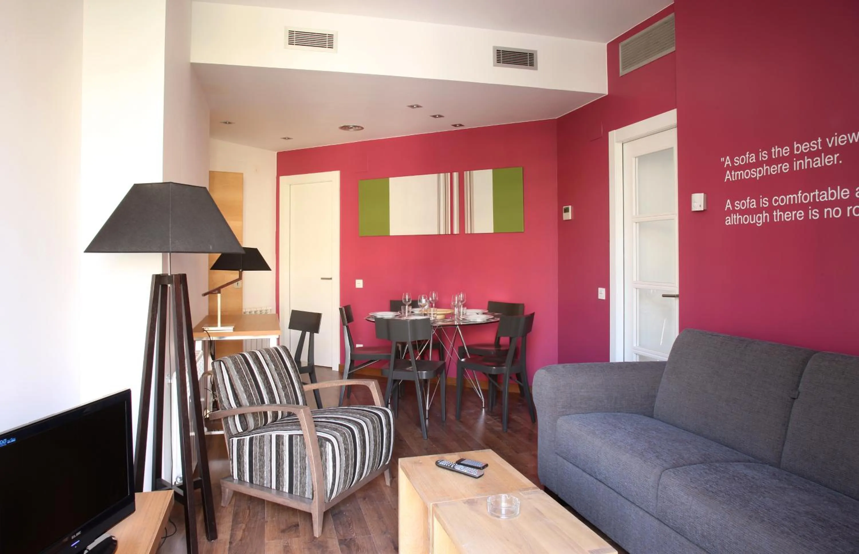 Living room in MH Apartments Suites