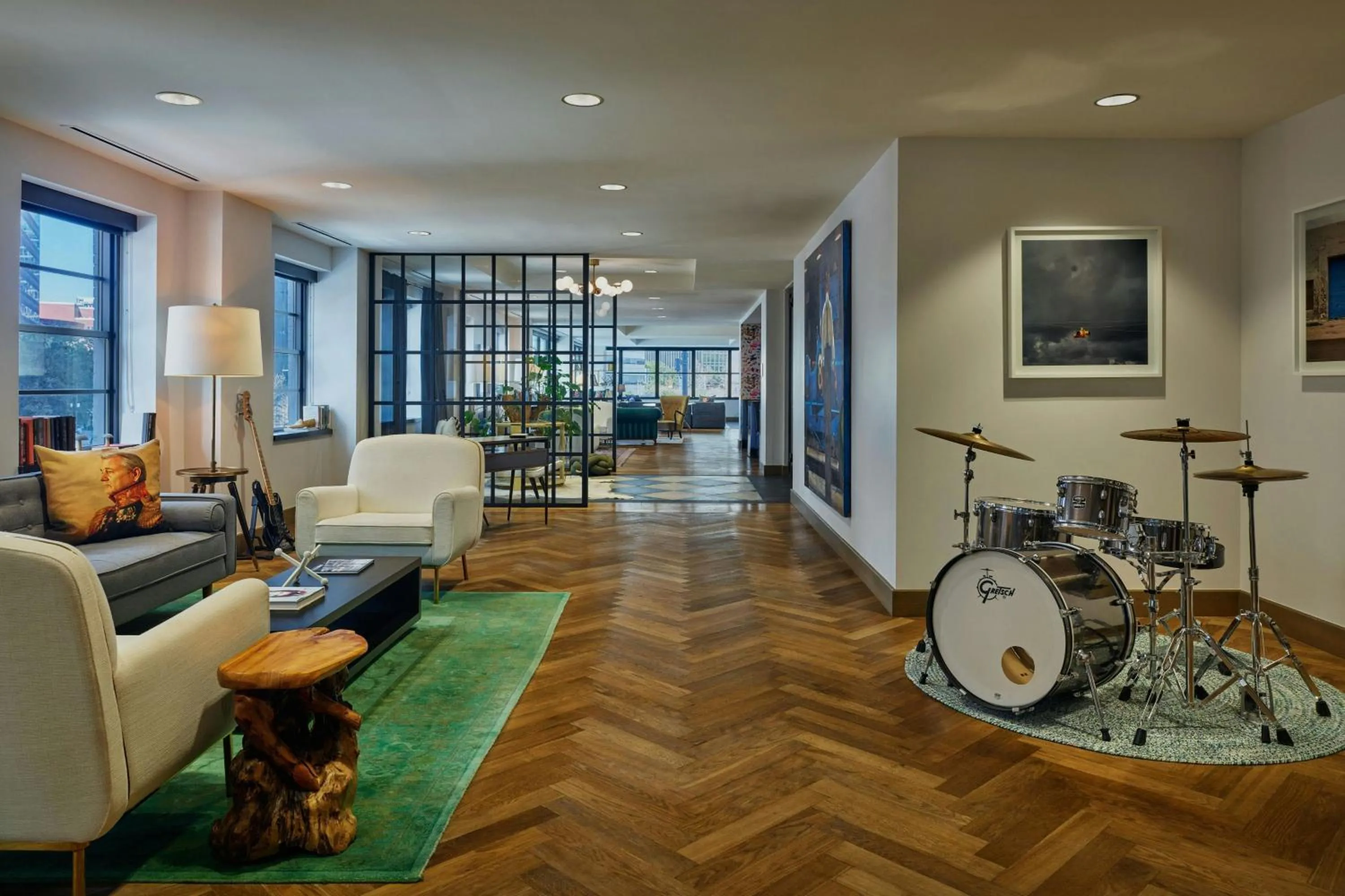 Lobby or reception in Renaissance Saint Elm Dallas Downtown Hotel