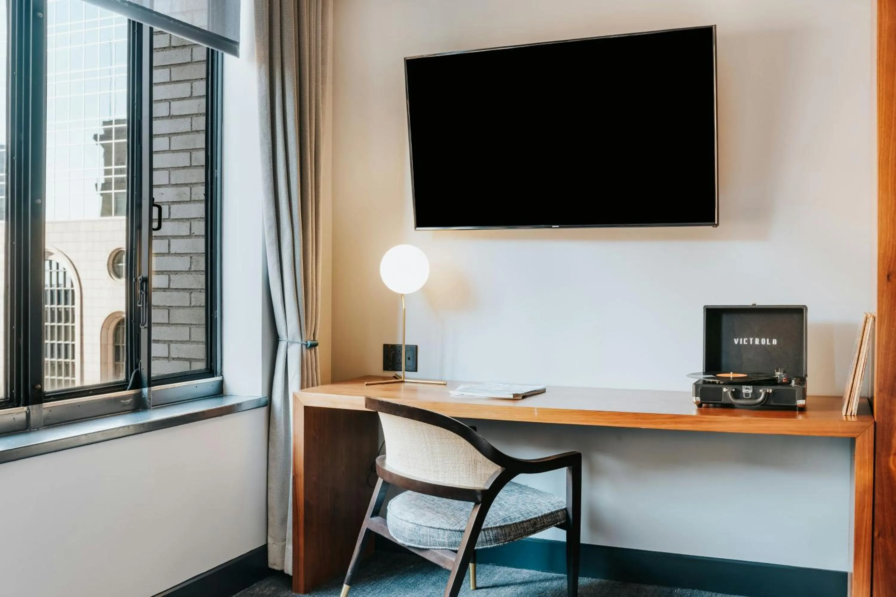 Photo of the whole room in Renaissance Saint Elm Dallas Downtown Hotel