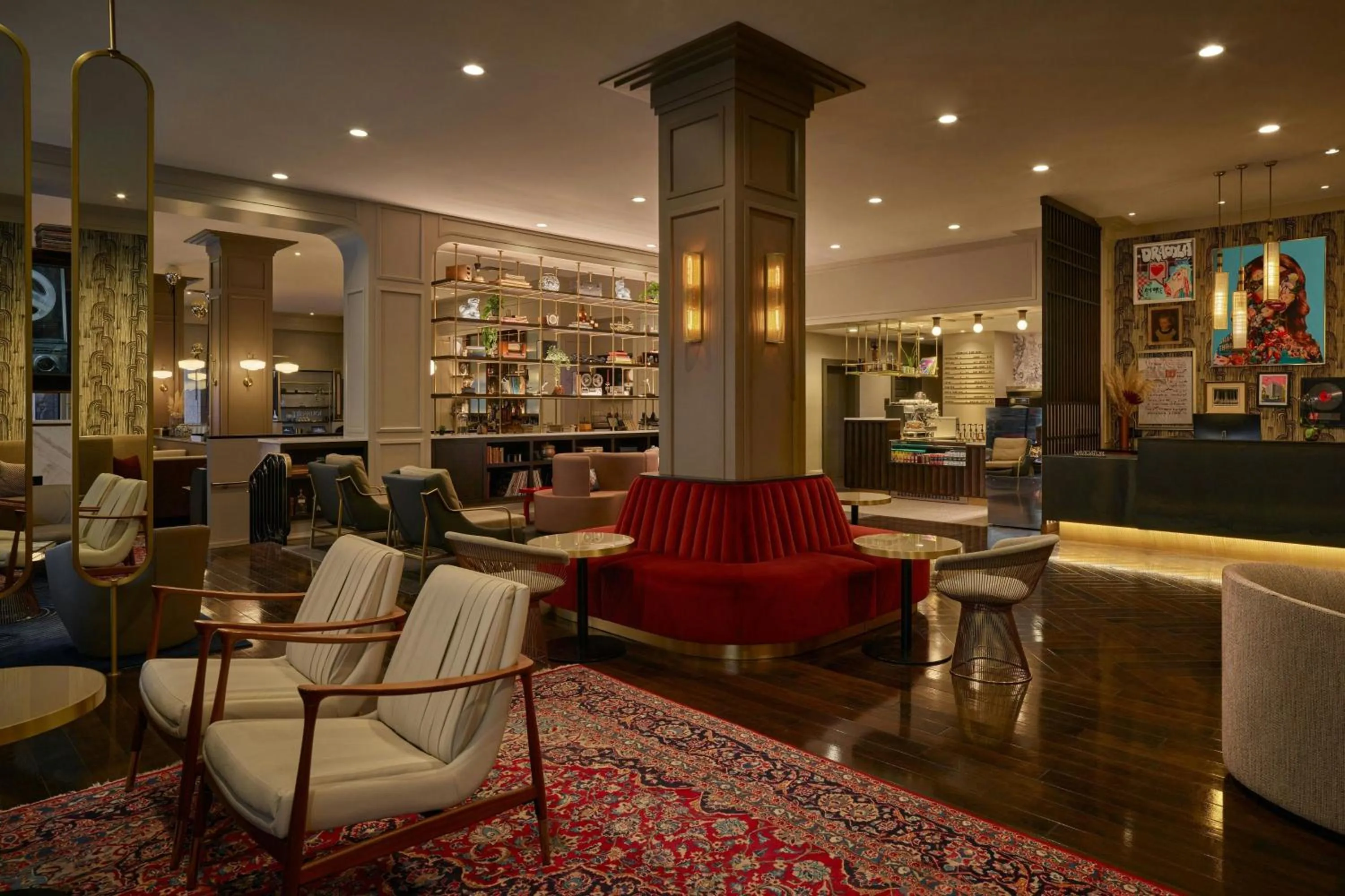Lobby or reception in Renaissance Saint Elm Dallas Downtown Hotel