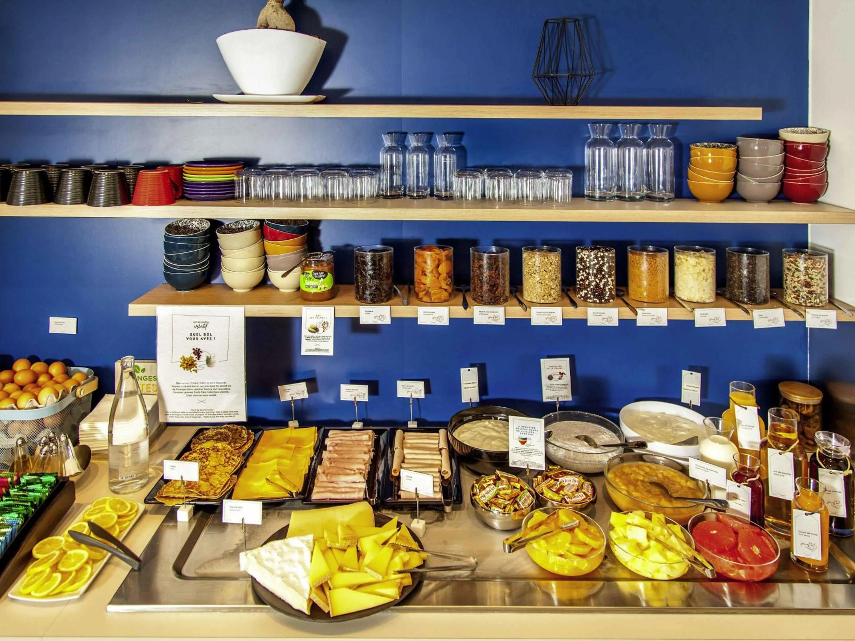 Breakfast in ibis Styles Paris Cadet Lafayette