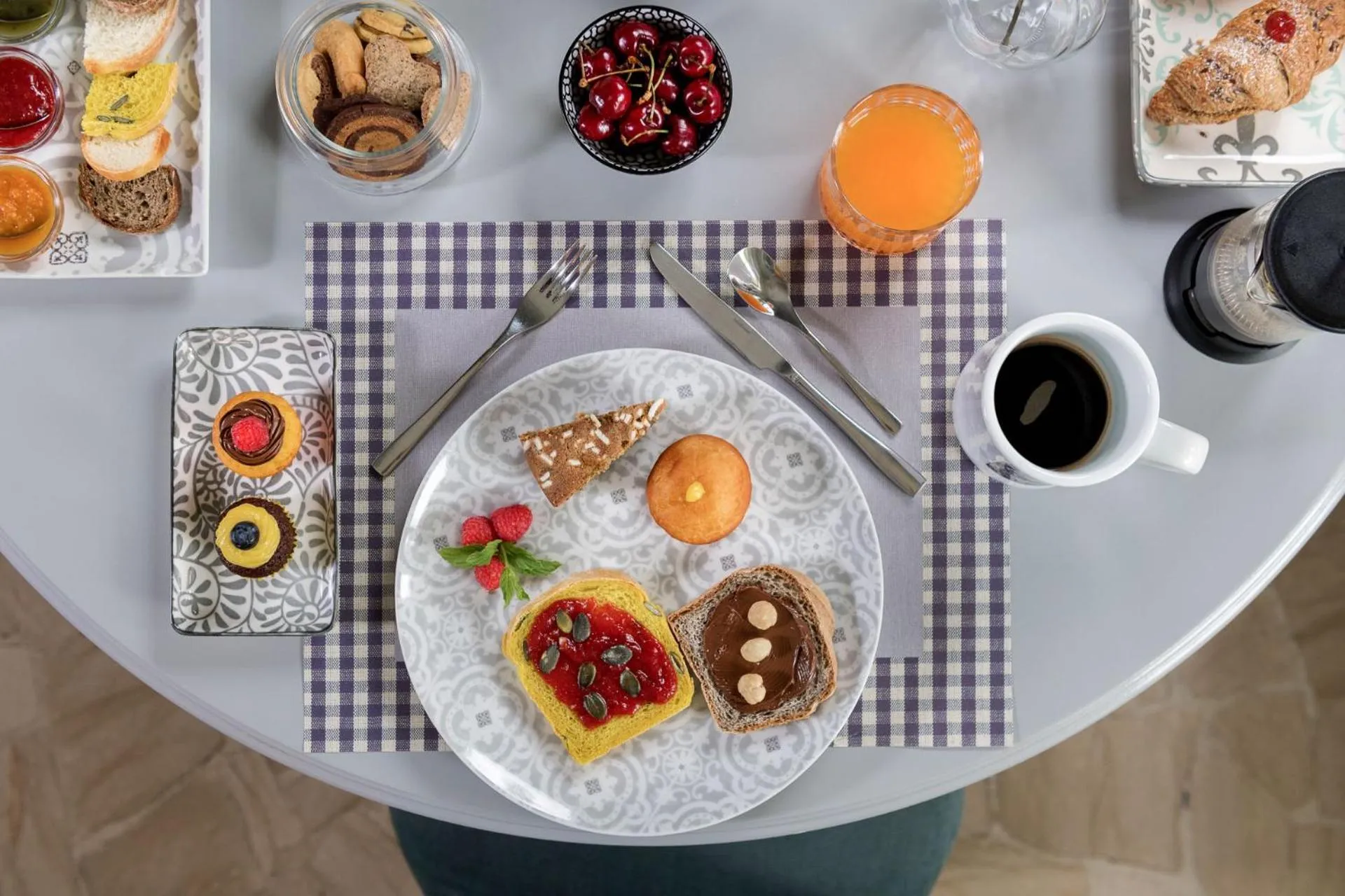 Breakfast in Hotel Vagabond