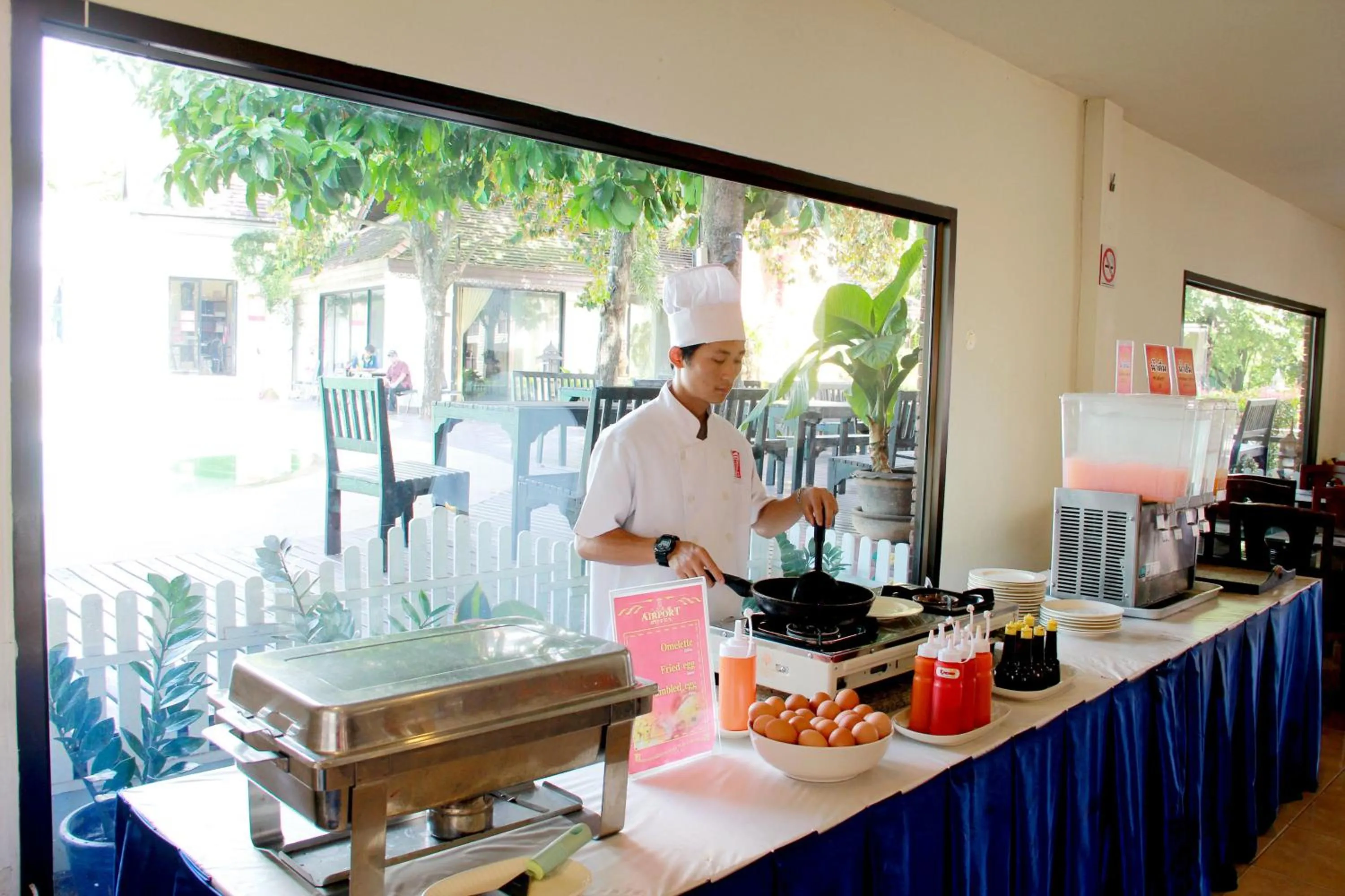Breakfast in NIM SEE SENG Hotel