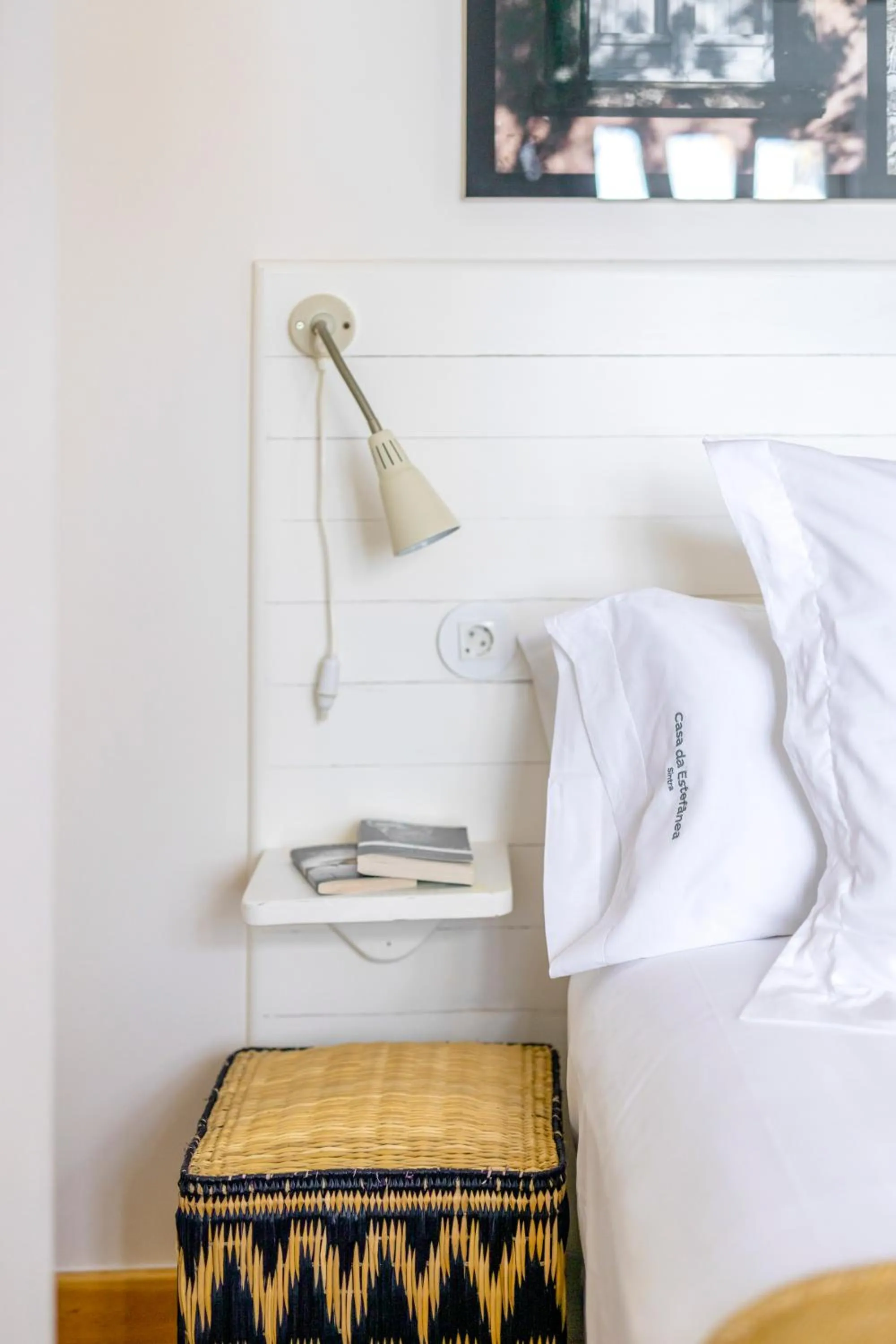 Decorative detail, Bed in Casa da Estefânea