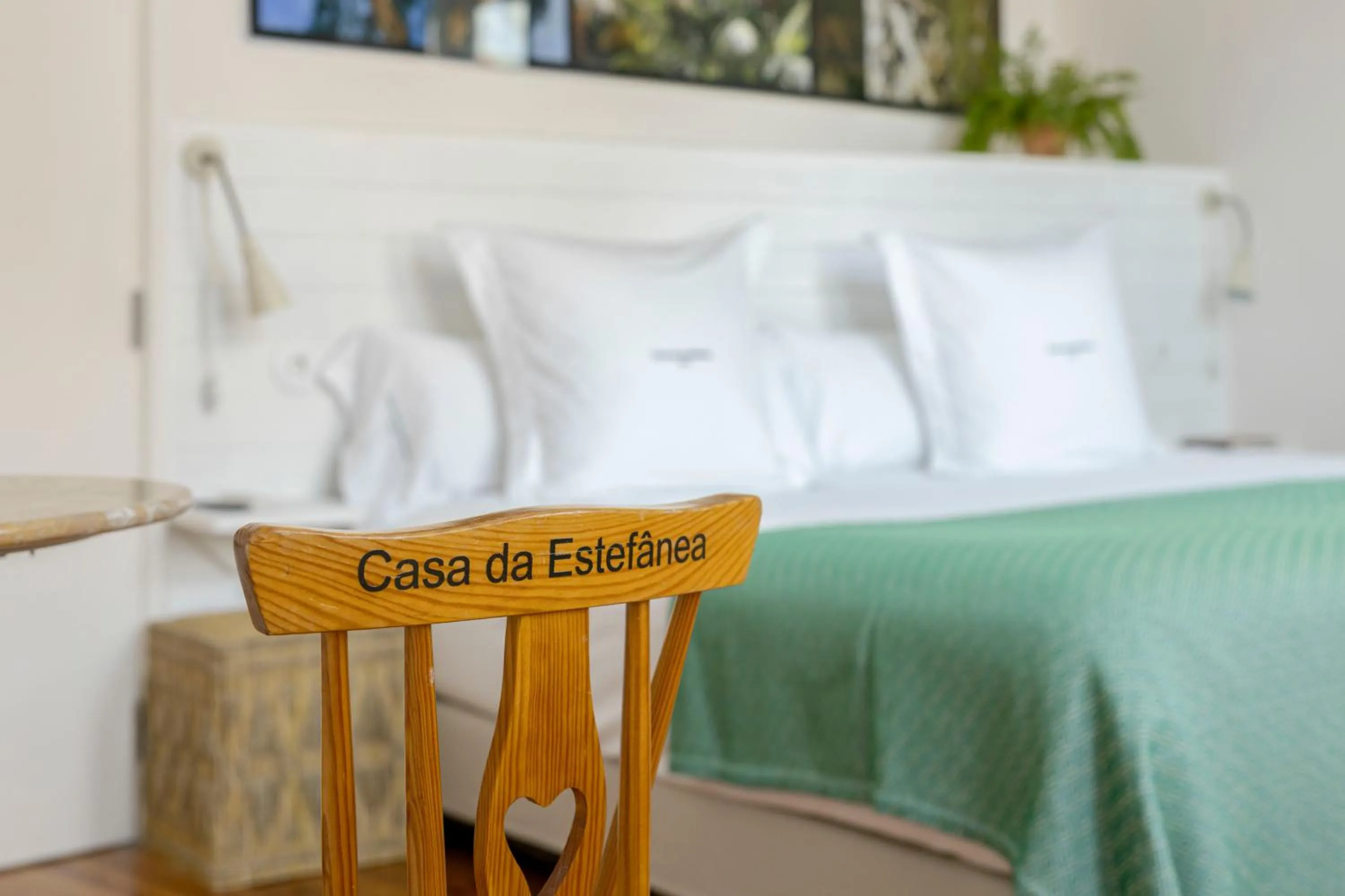 Bed in Casa da Estefânea