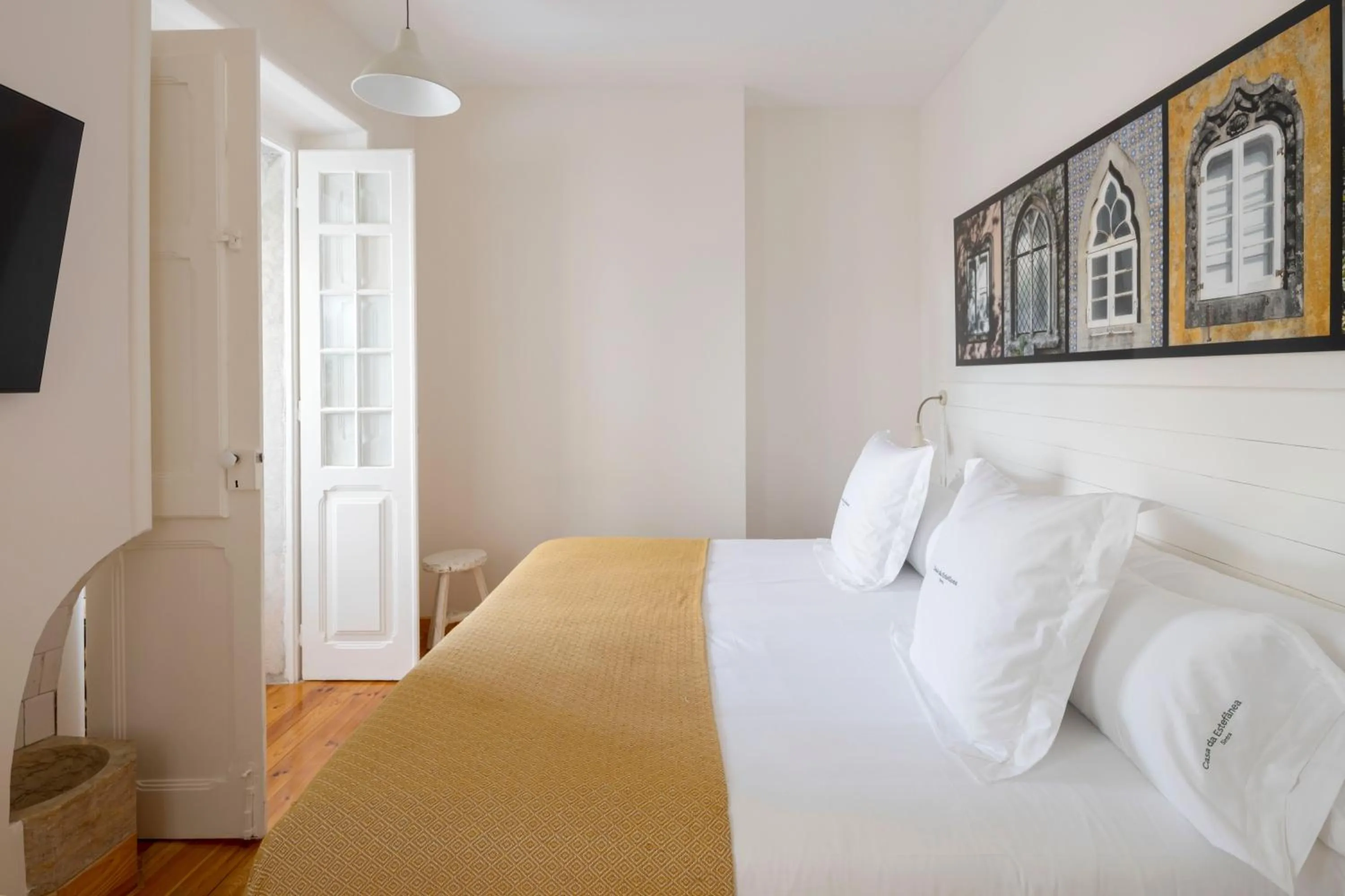 Bed in Casa da Estefânea