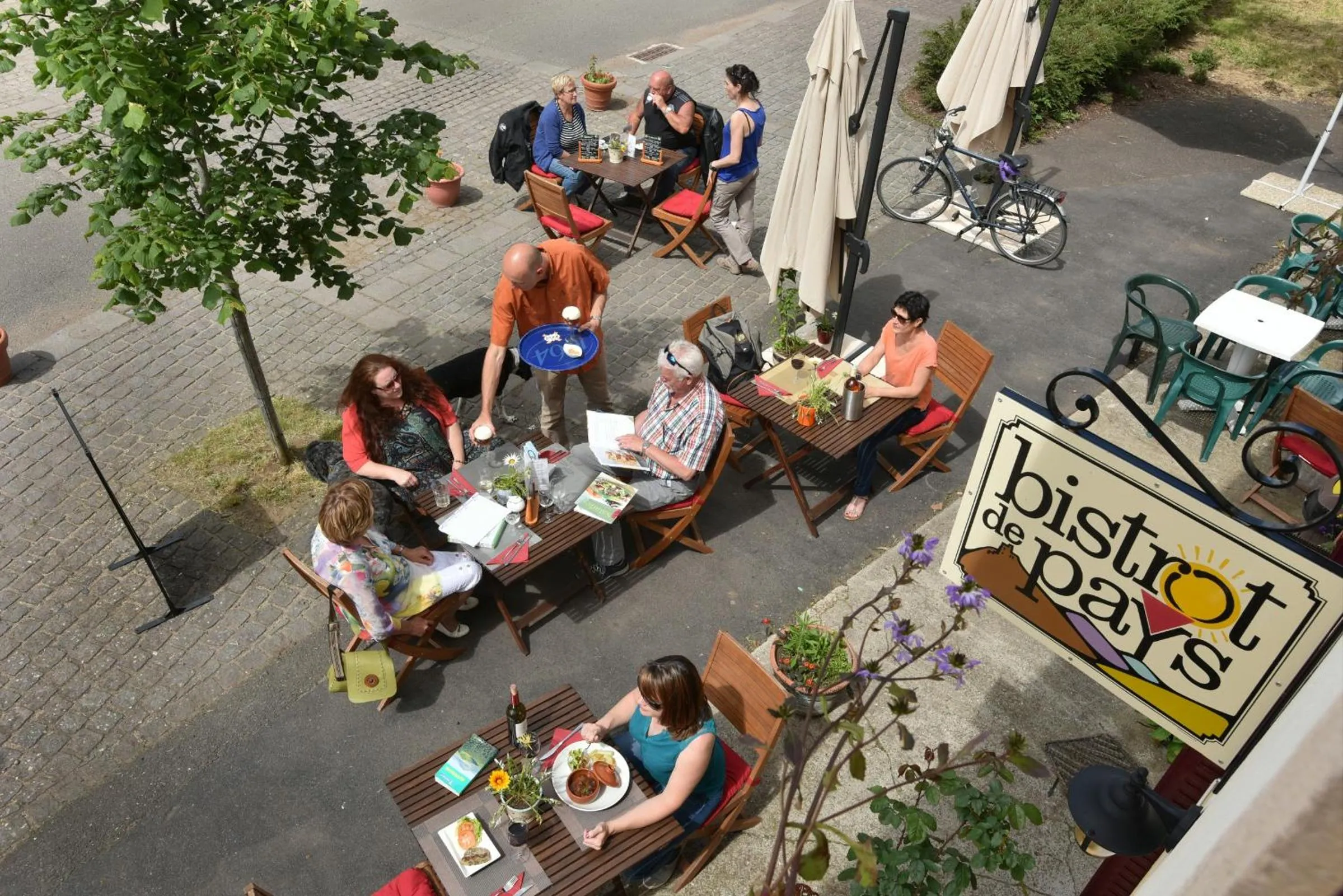 Patio in Auberge De La Providence