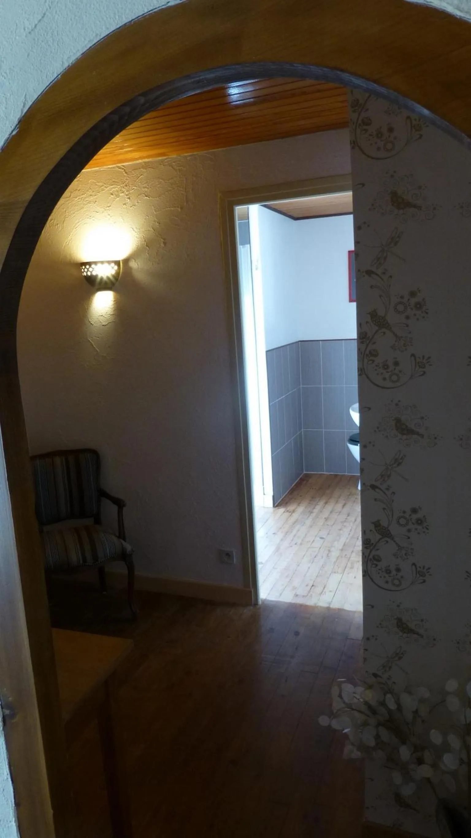 Seating area in Auberge De La Providence