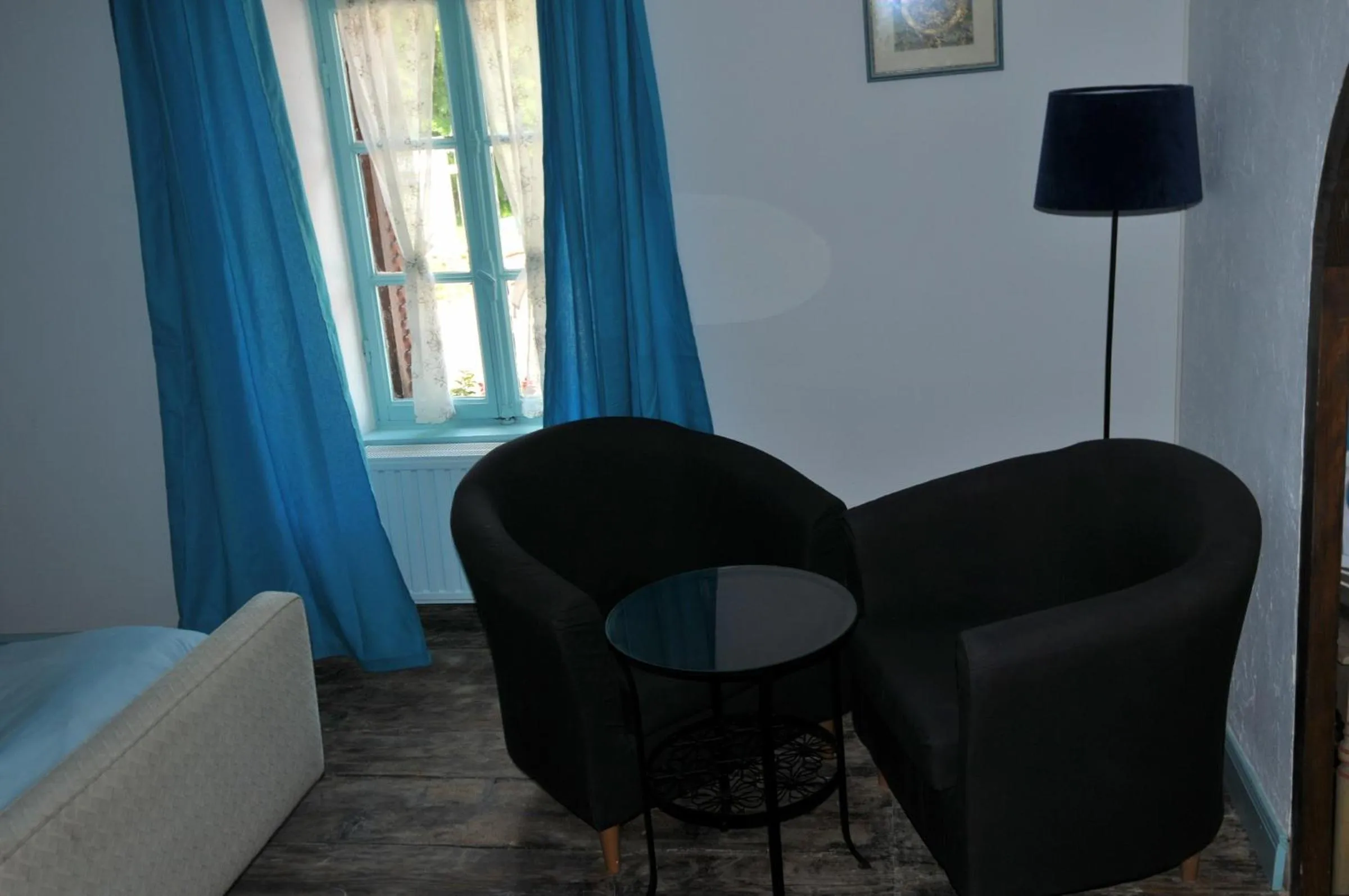 Seating area in Auberge De La Providence