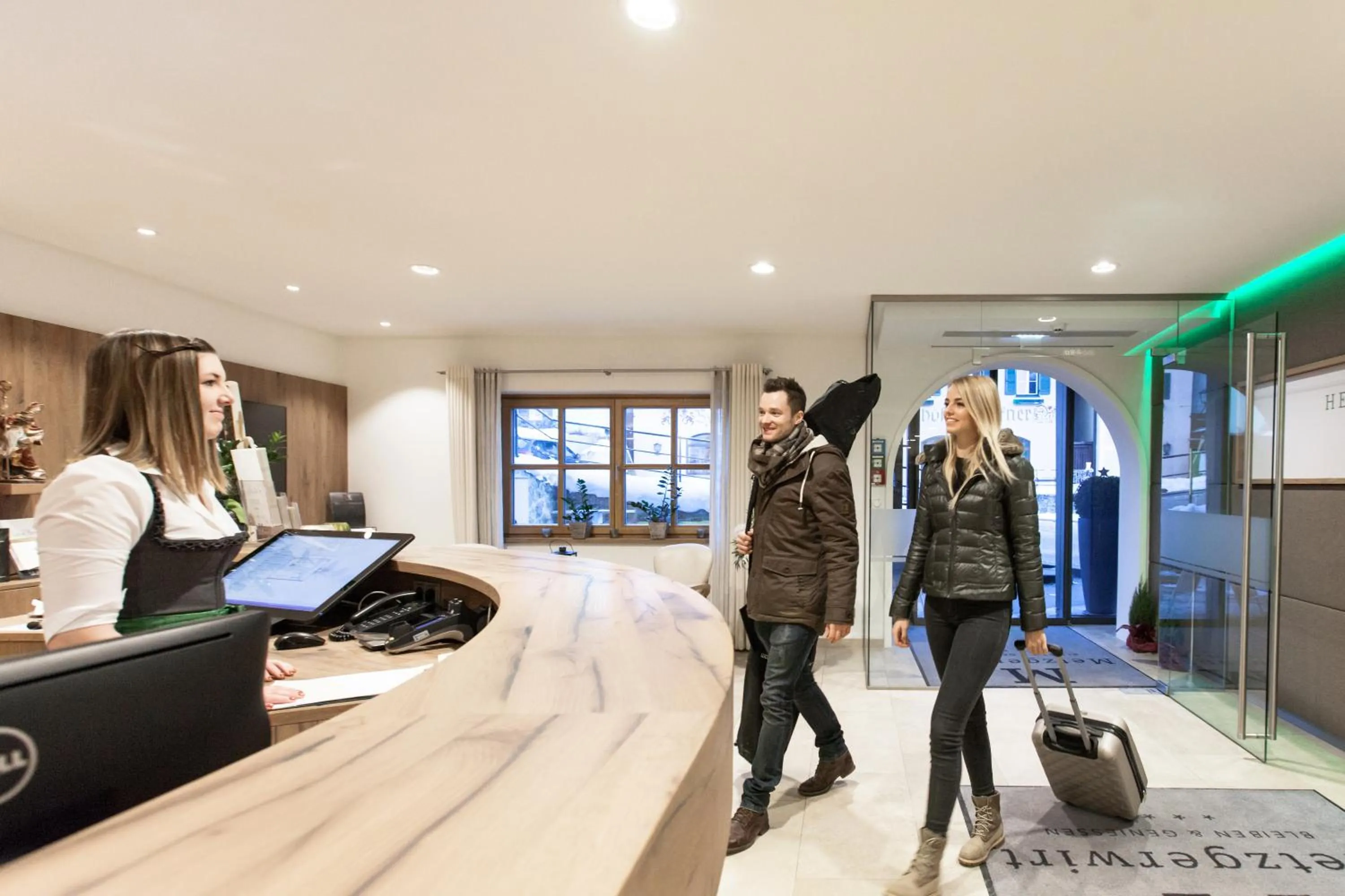 Lobby or reception in Hotel Metzgerwirt