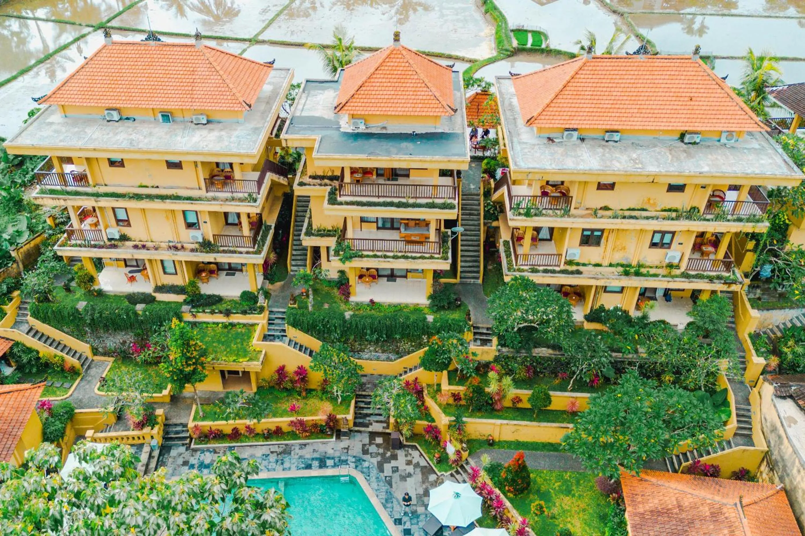 Property building in Sri Aksata Ubud Resort