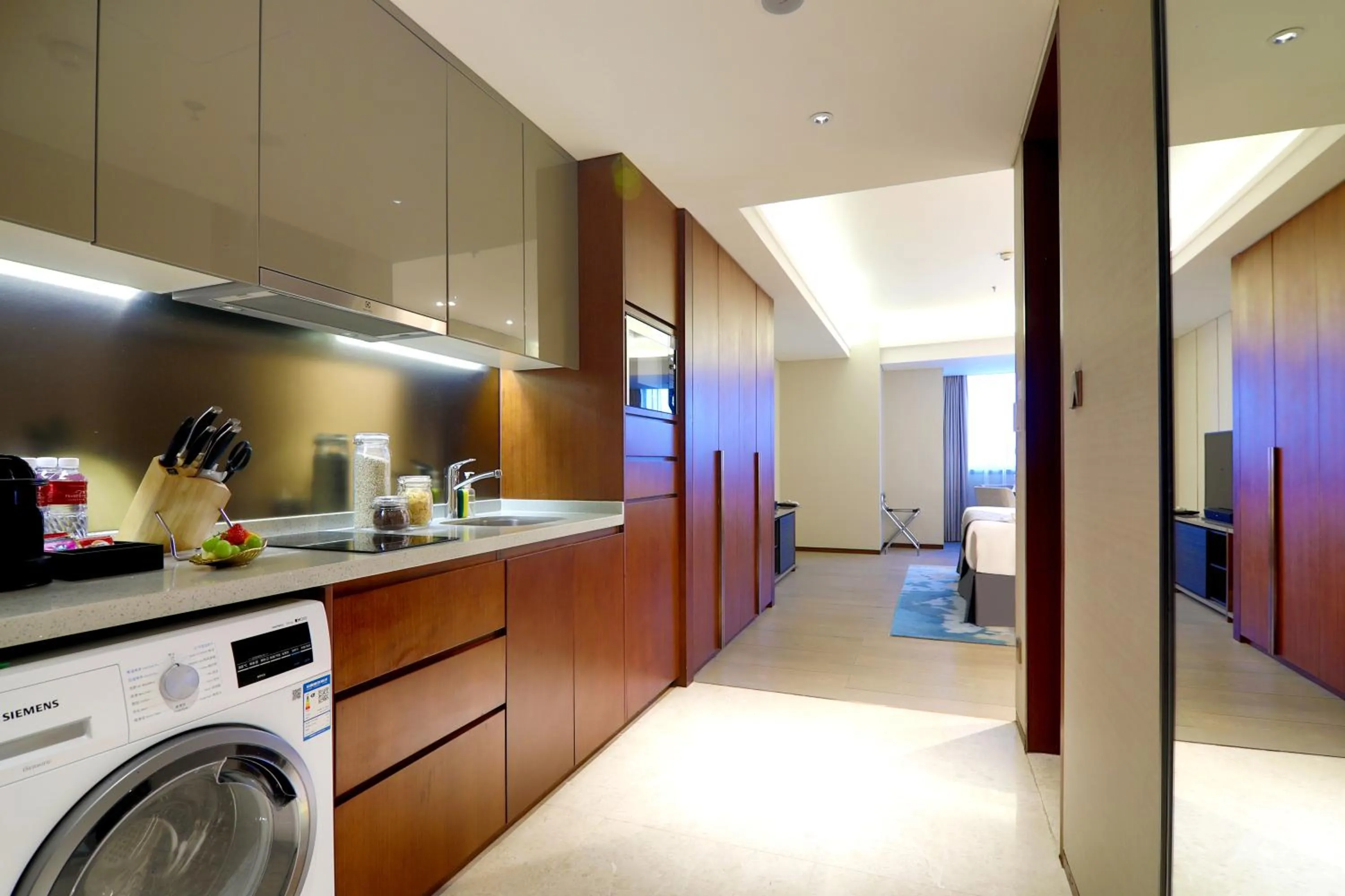 Kitchen or kitchenette in Fraser Suites Dalian
