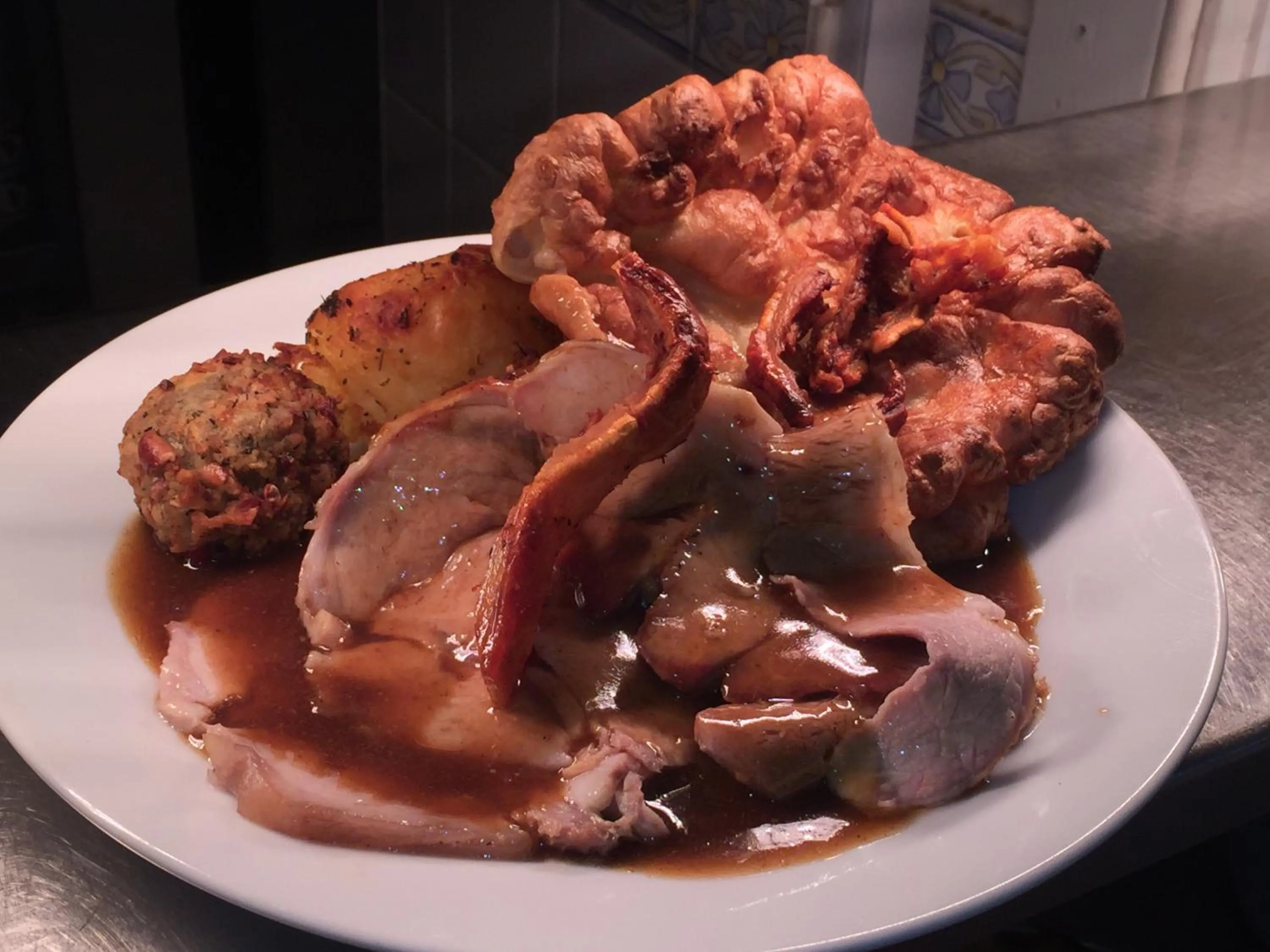 Food close-up in The Winchfield Inn