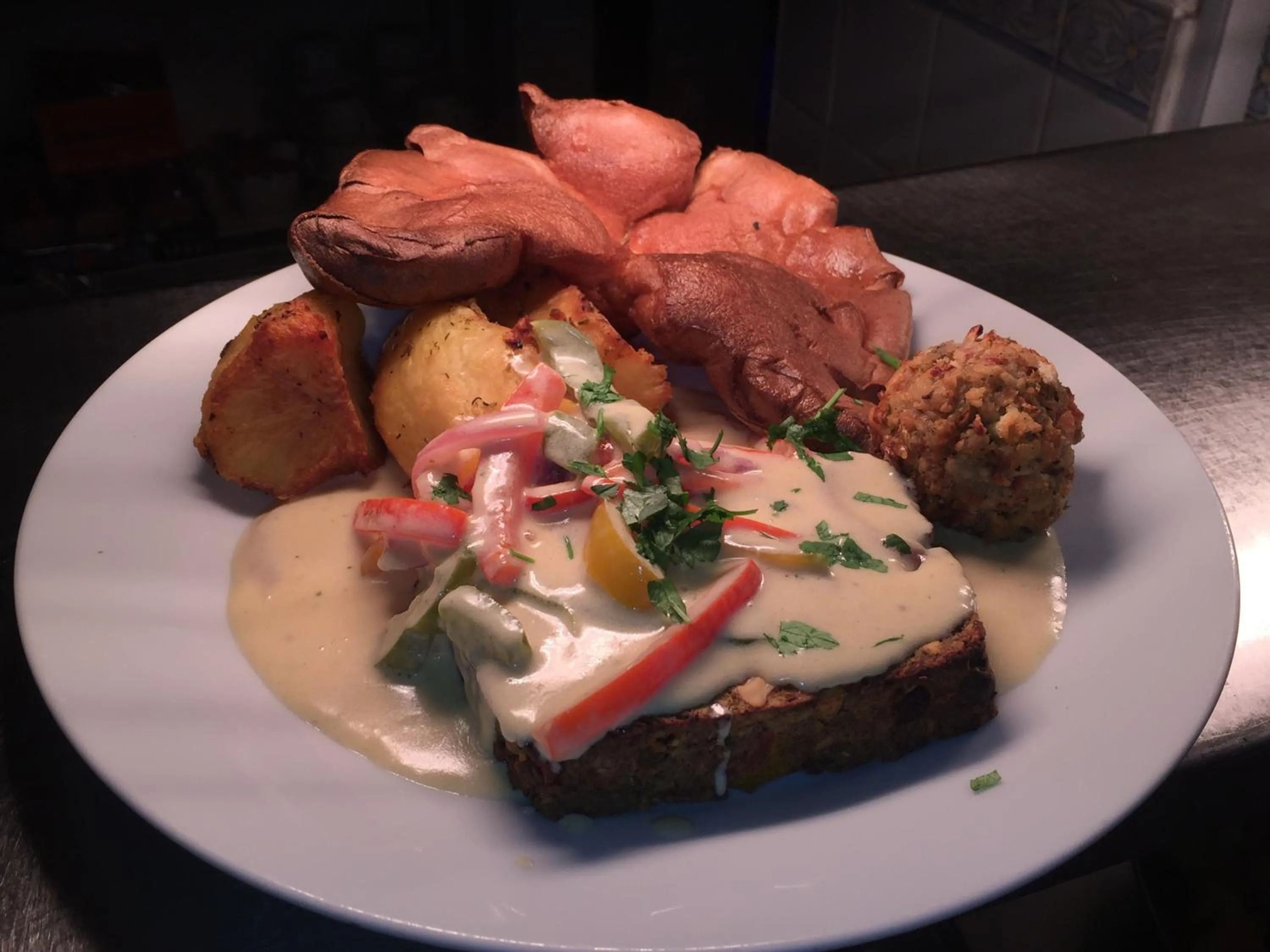 Food close-up in The Winchfield Inn