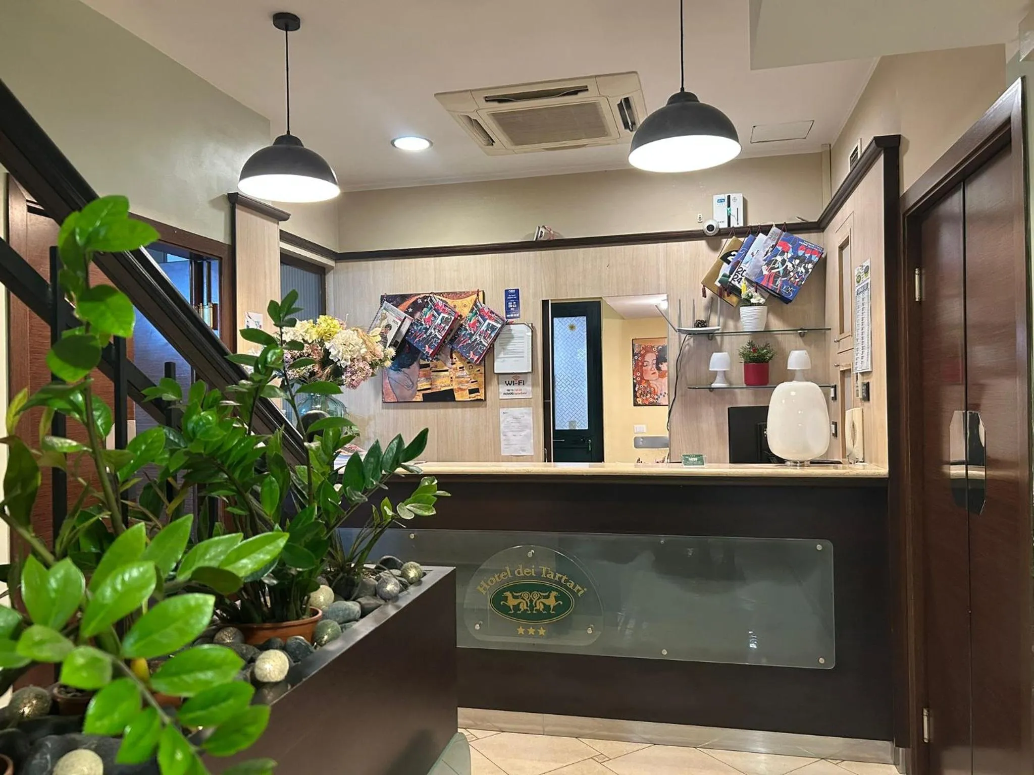 Lobby or reception in Hotel Dei Tartari