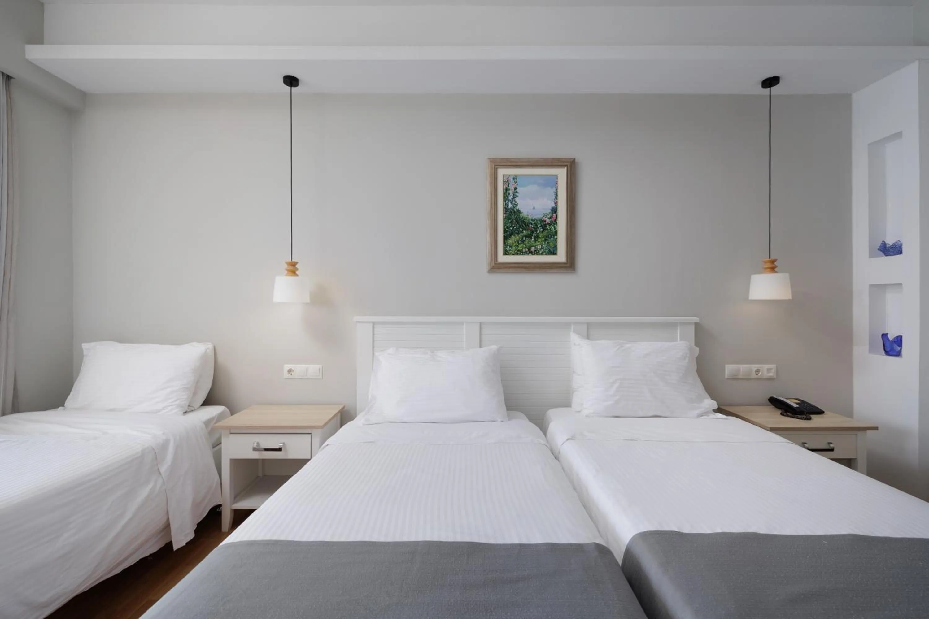 Bedroom, Bed in Elea Beach Hotel