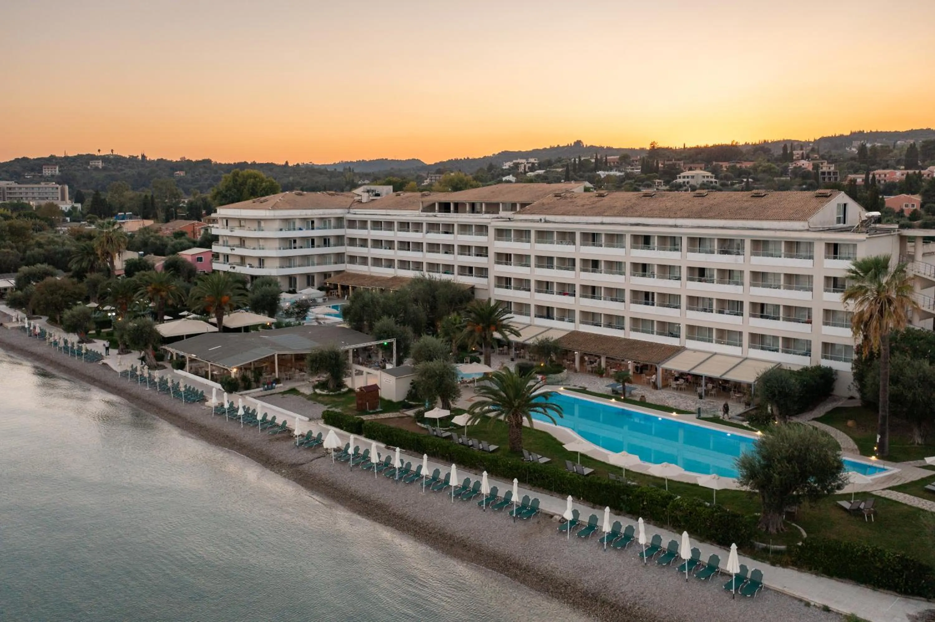 Location in Elea Beach Hotel